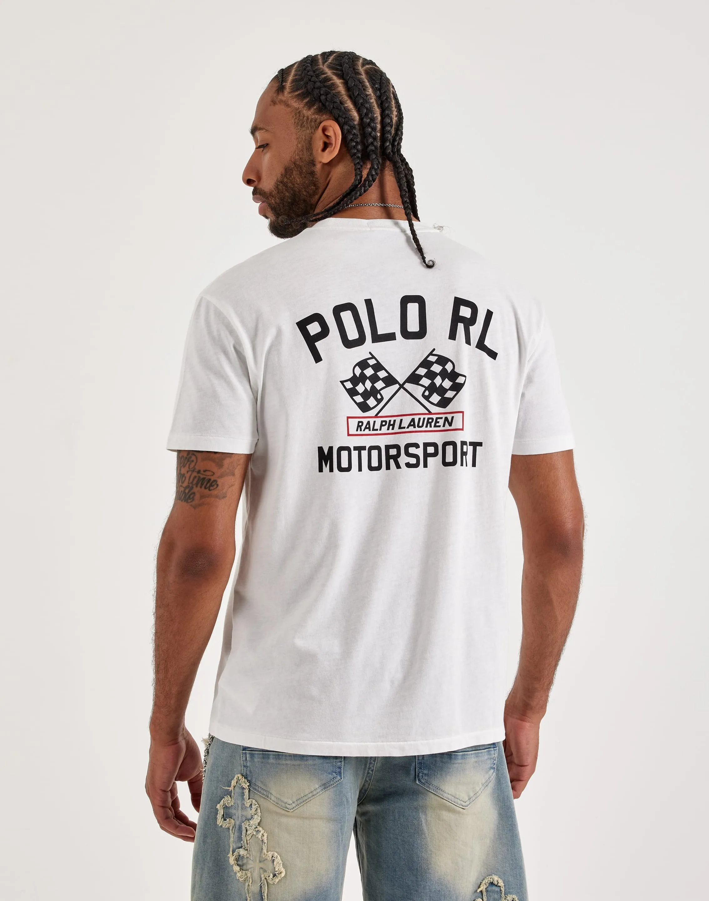 Polo Ralph Lauren Motorsport Tee Ventilated Back Panel Eco Core