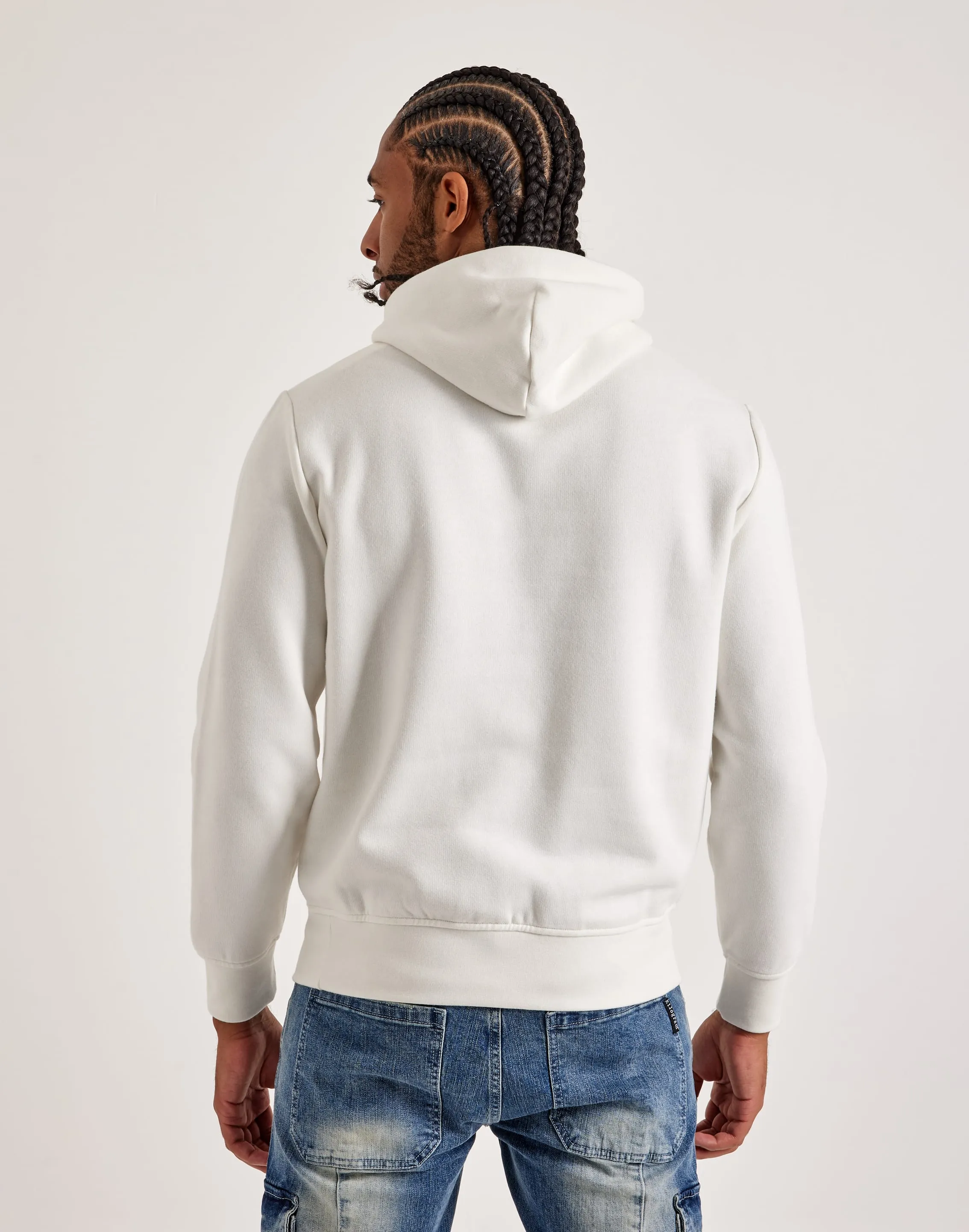 HiddenZipperClosure NonChafingEdges Polo Ralph Lauren Plaid Logo Hoodie