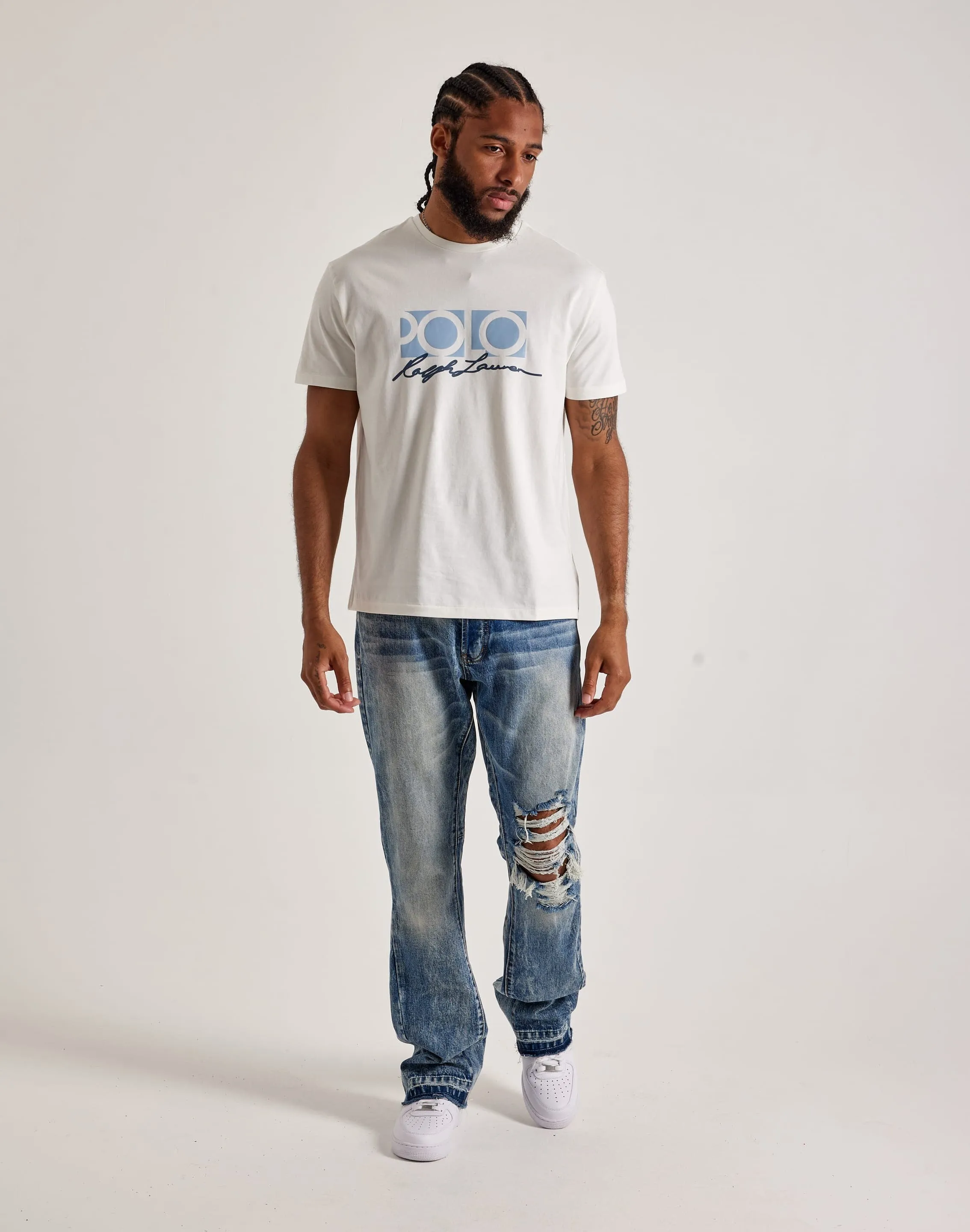 Polo Ralph Lauren Script Tee SoftTouchLining Art Core
