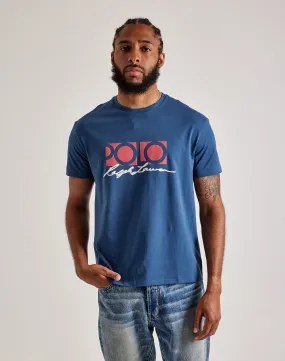Polo Ralph Lauren Script Tee Adjustable Fit HighCollar Style