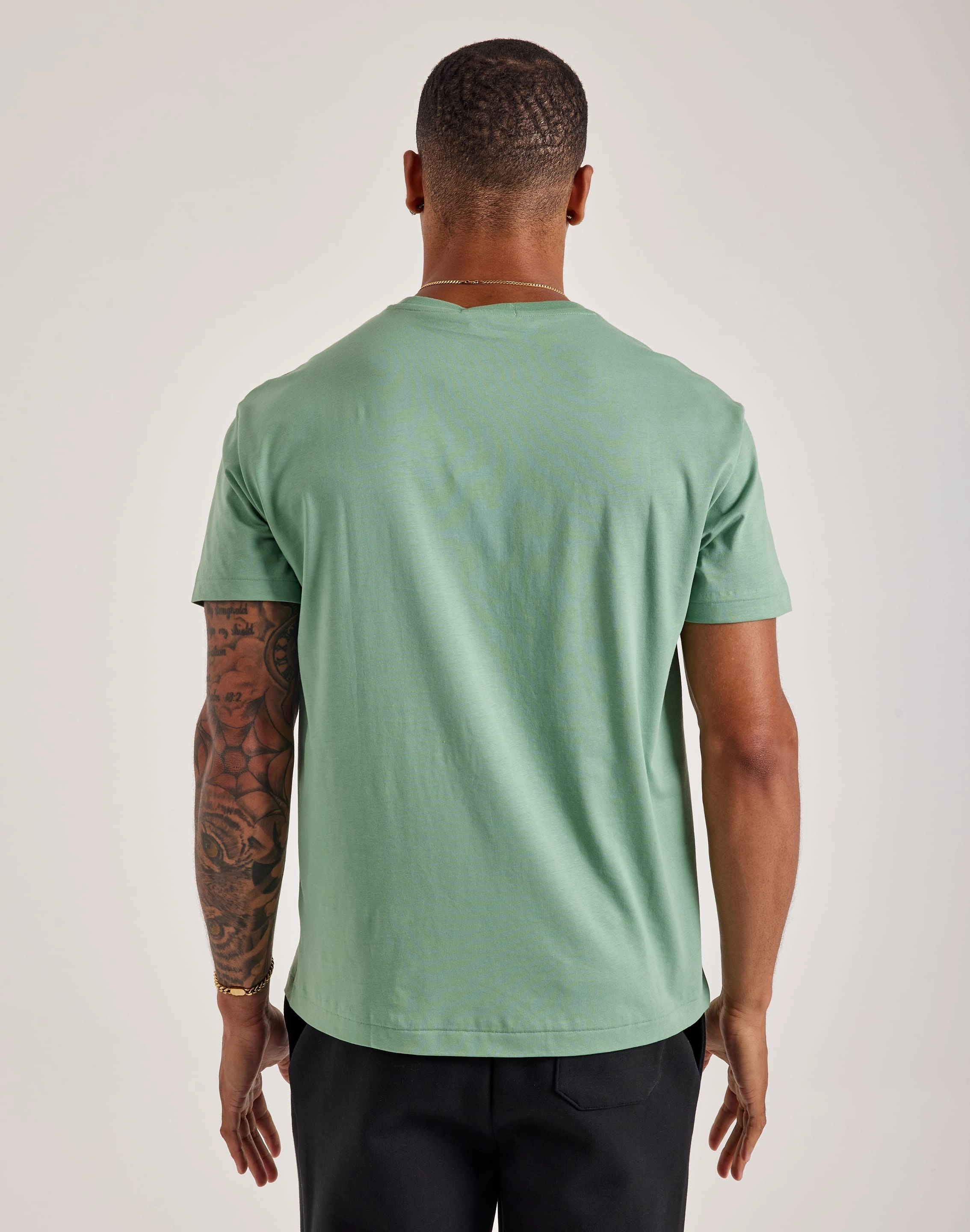 Planet Glow Polo Ralph Lauren Plaid Logo Tee