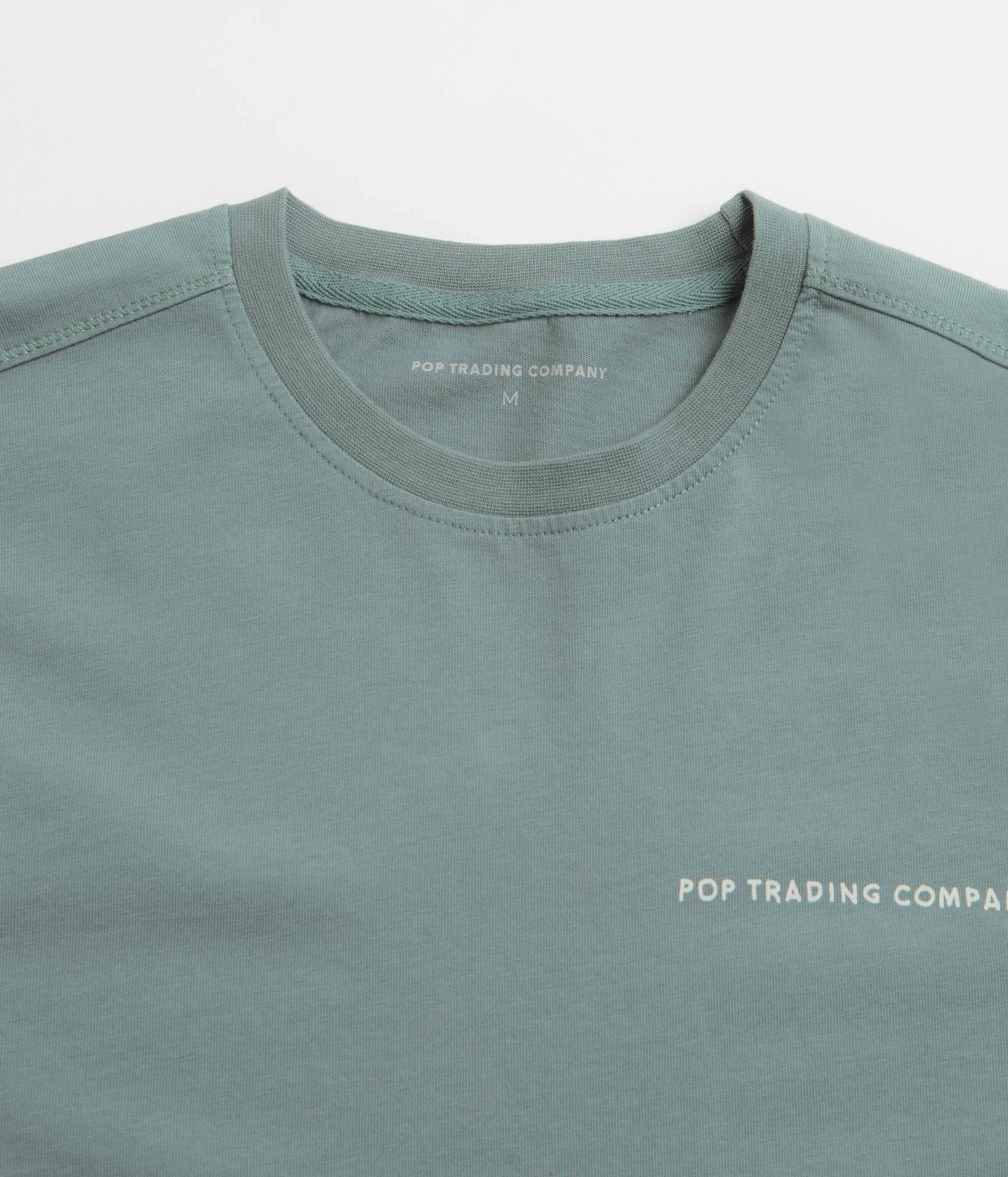 Pop Trading Company BYOBSS Logo T-Shirt - Stormy Sea plane venue