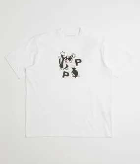 Pop Trading Company Catch T-Shirt - White / Black New Arrival cycling outfit