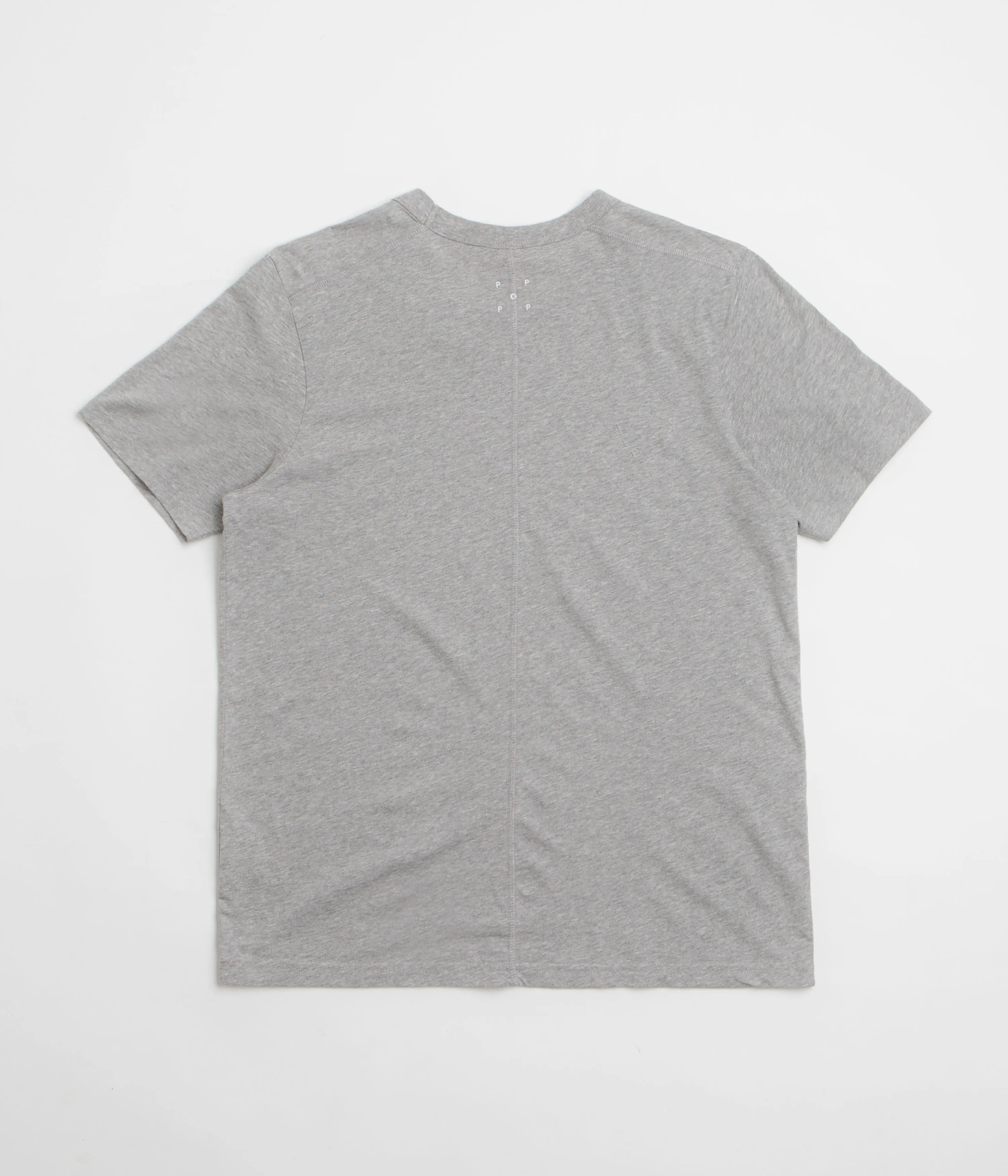 Decorative details Pop Trading Company Short Sleeve Undershirt (3 Pack) - White / Black / Grey