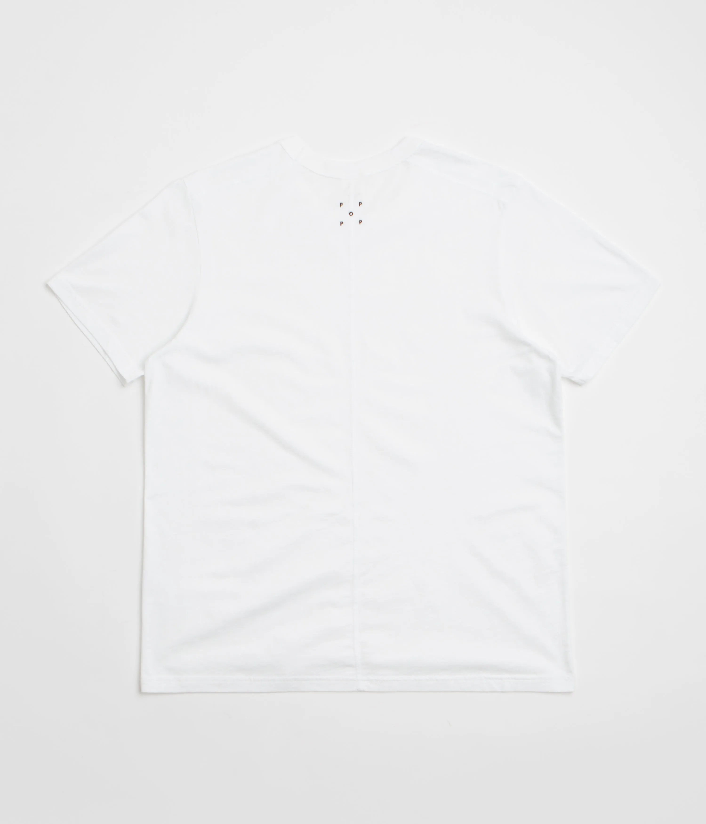 Pop Trading Company Short Sleeve Undershirt (3 Pack) - White / Black / Grey short hem