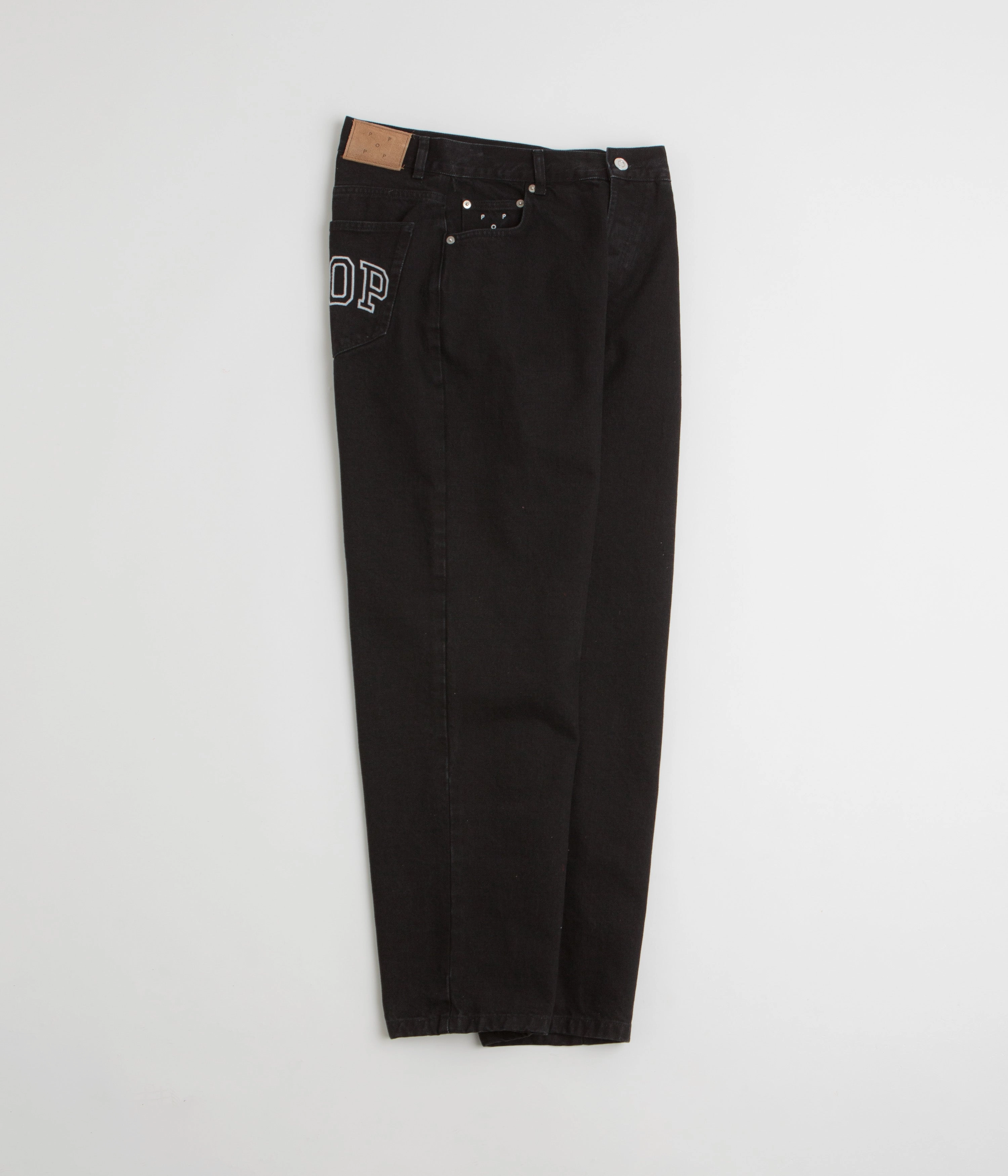 Low Bulk Pop Trading Company DRS Denim Arch Pants - Rinsed Black