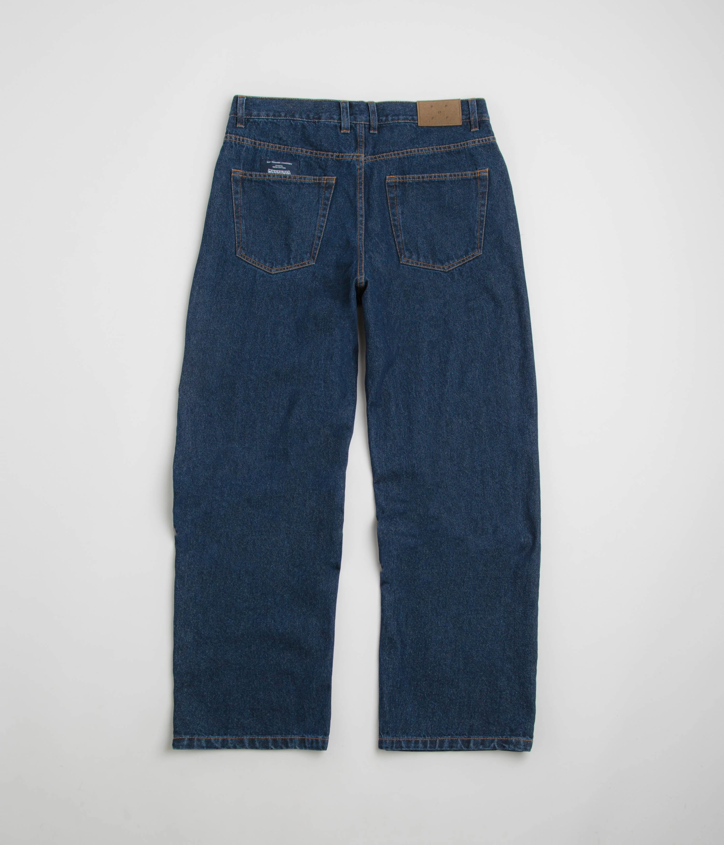 Pull-on style Fade Resistant Dye Pop Trading Company DRS Denim Pants - Rinsed
