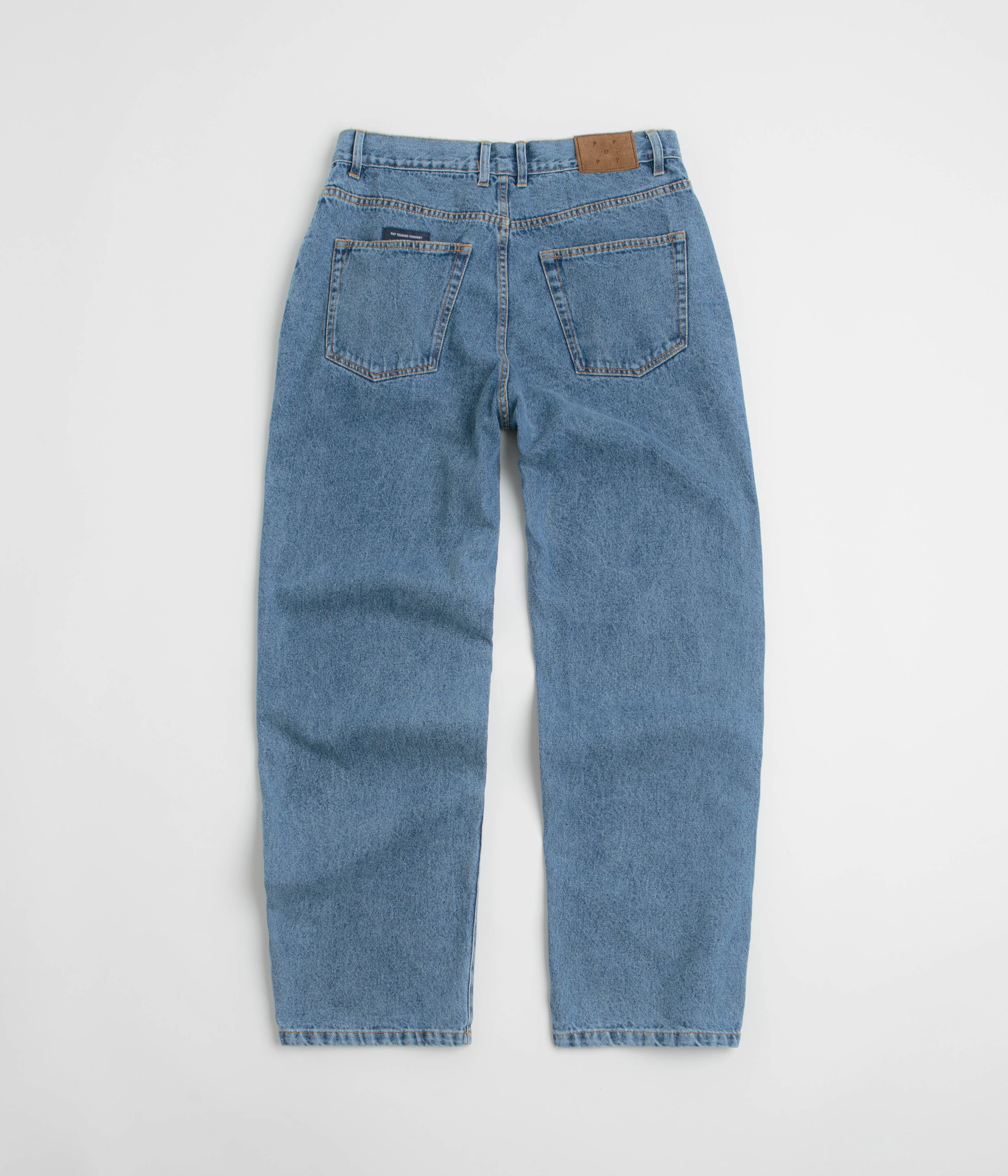 pilling resistant High Rise Design Pop Trading Company DRS Denim Pants - Stonewashed