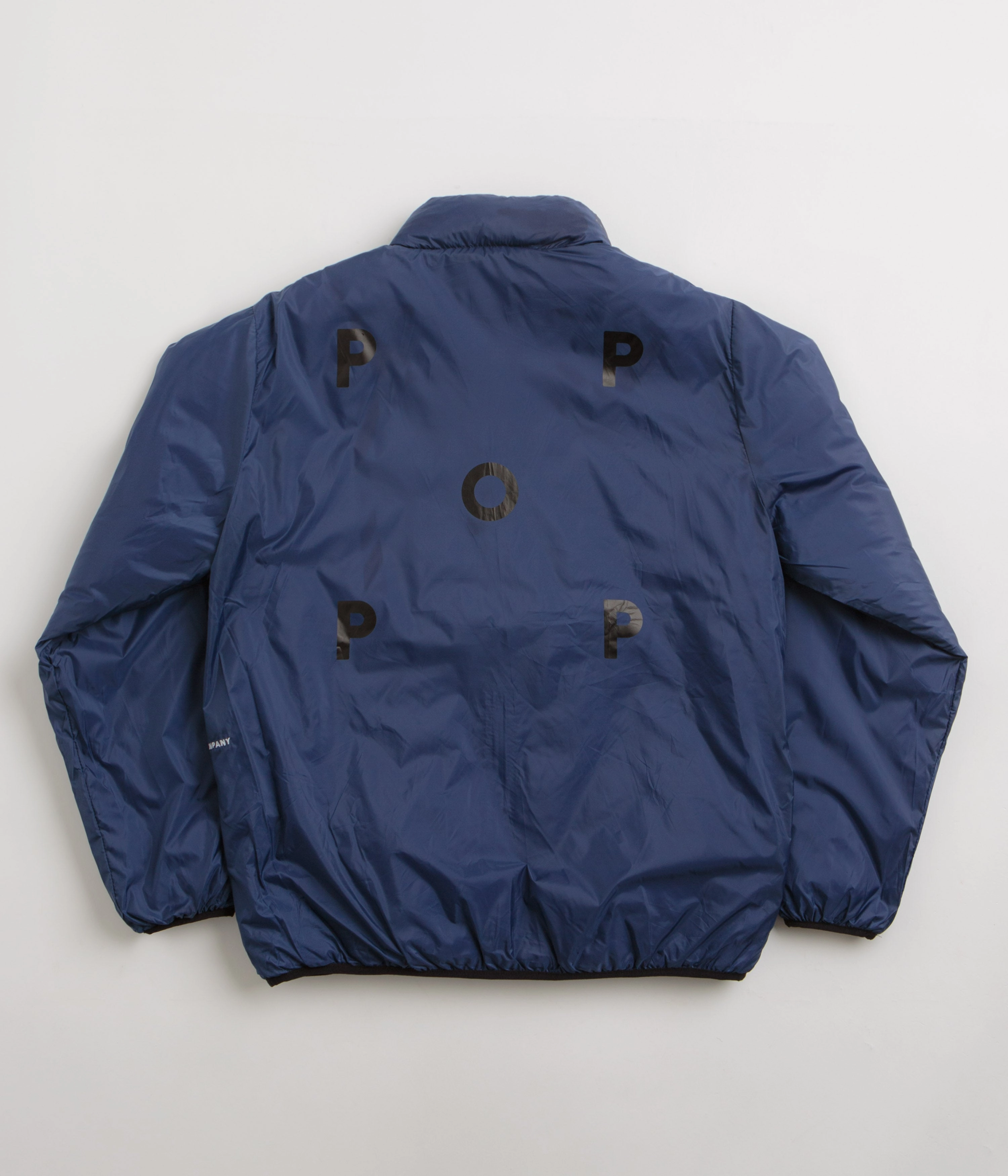Winter Essentials Pop Trading Company Quilted Reversible Jacket - Black