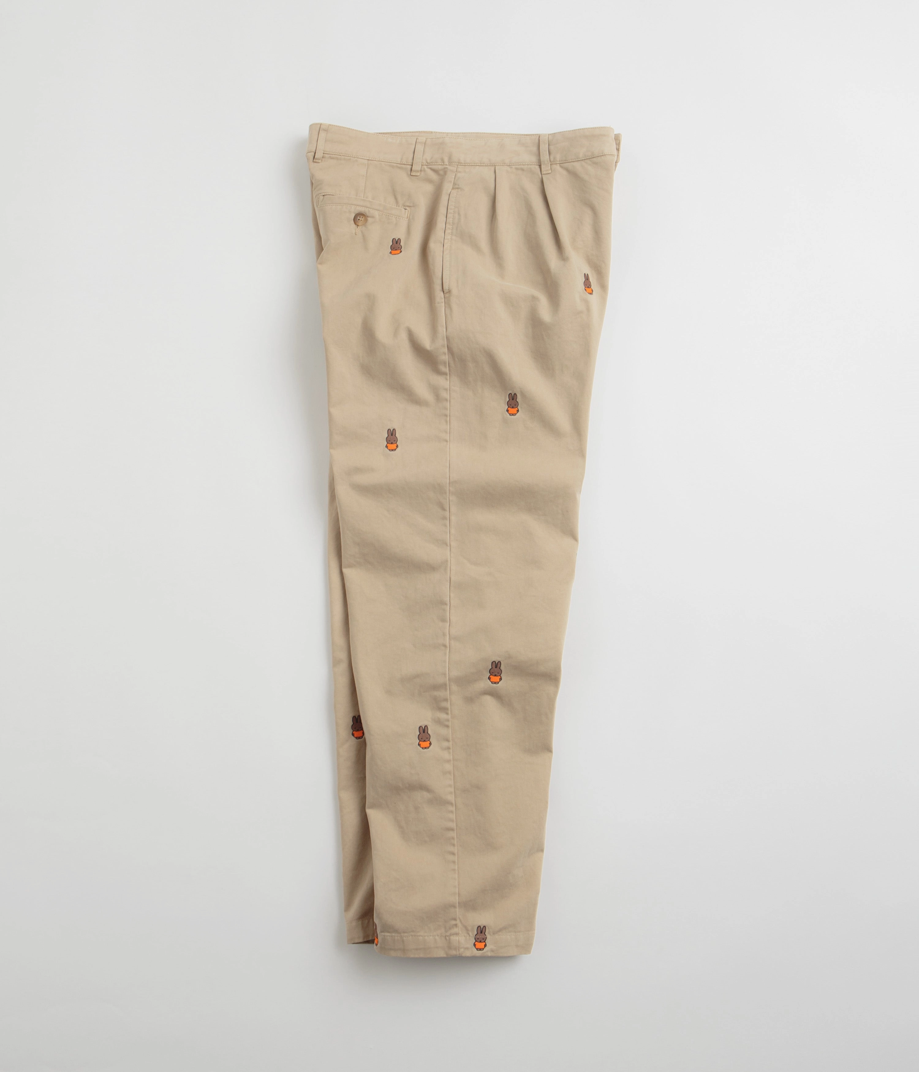 WrinkleFreeFinish Pop Trading Company x Miffy Suit Pants - Khaki
