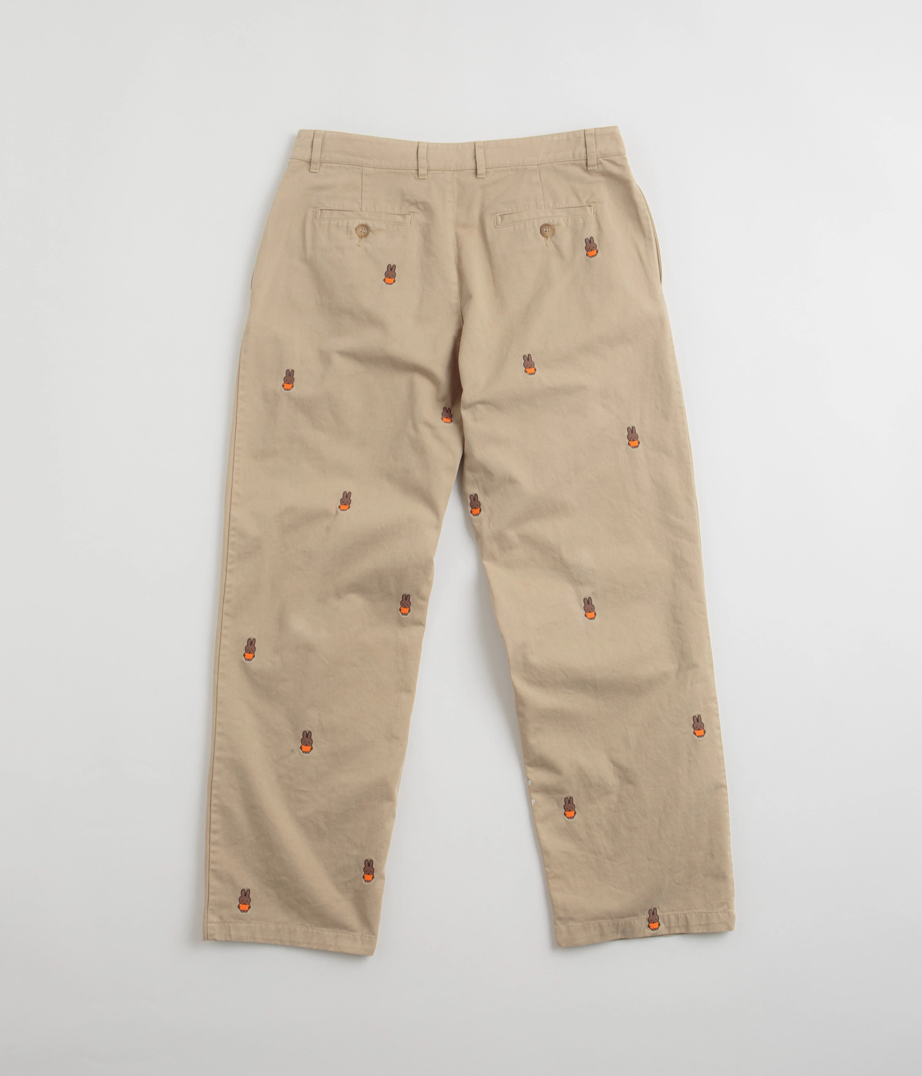 Pop Trading Company x Miffy Suit Pants - Khaki Moisture Wicking Technology StainResistantFinish