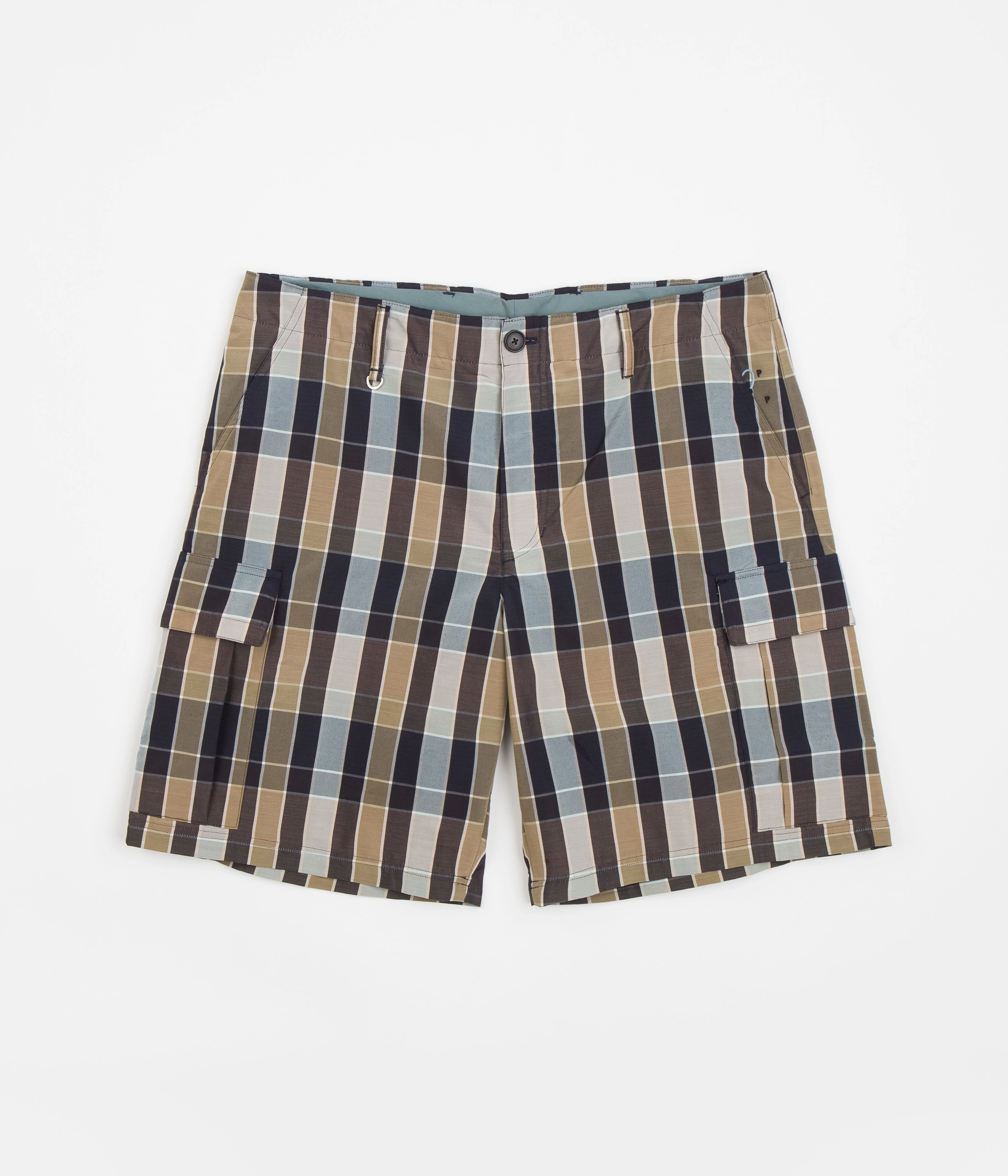 Pop Trading Company x Paul Smith Cargo Shorts - Blue Mood Piece