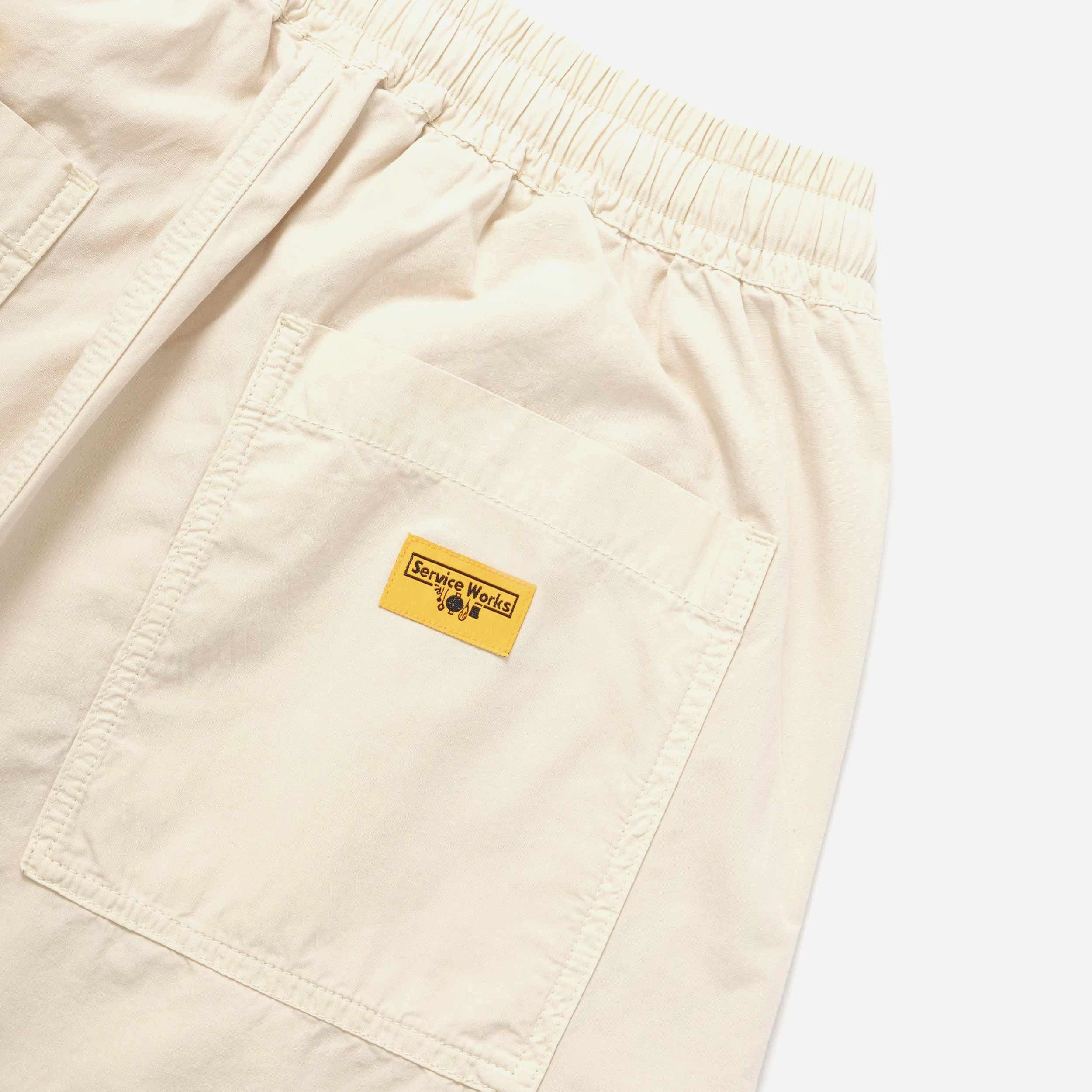 Non Cling Material NoChafeFinish Poplin Chef Shorts