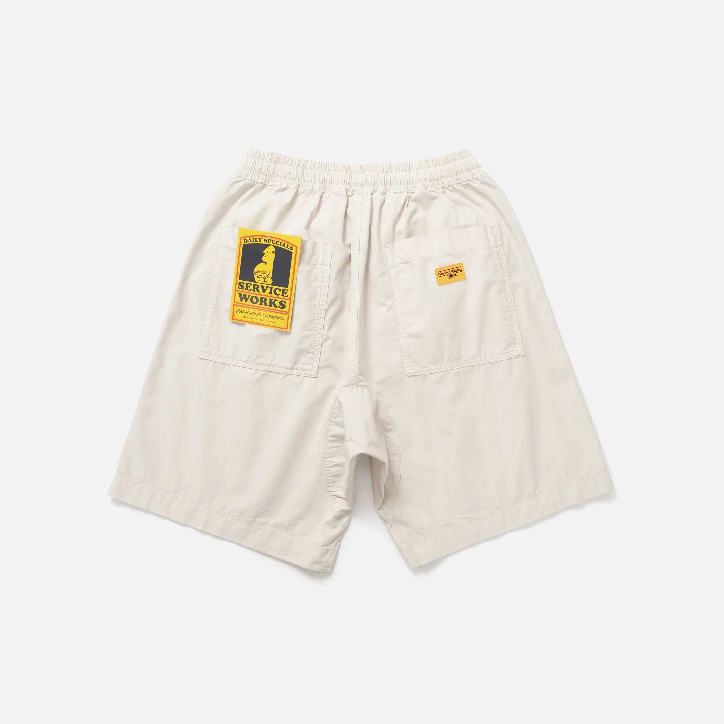 Poplin Chef Shorts Anti-bacterial Fitness Look