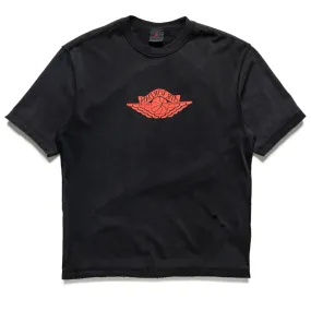zoo event standalone piece Jordan Rare Air Tee - Black/Chile Red