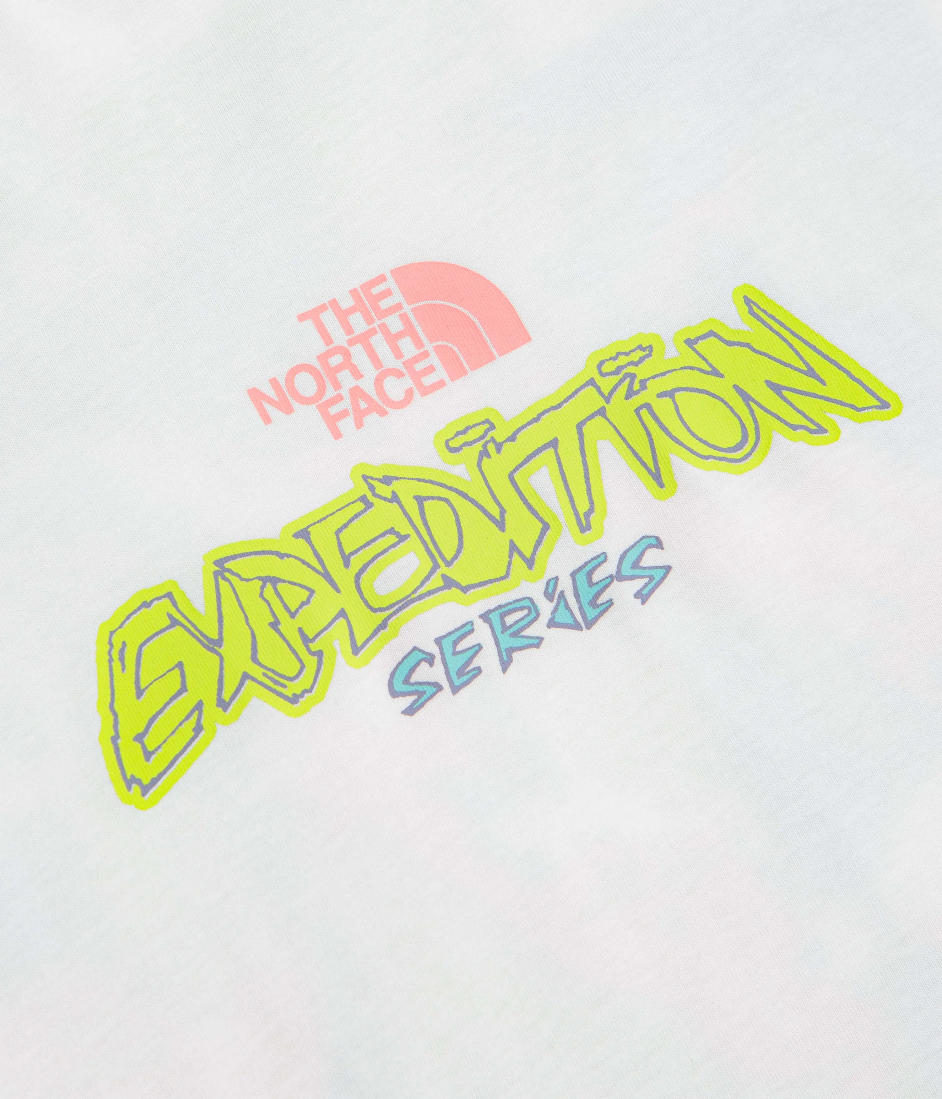 Classic Style The North Face Expedition Celebration Oversized T-Shirt - TNF White