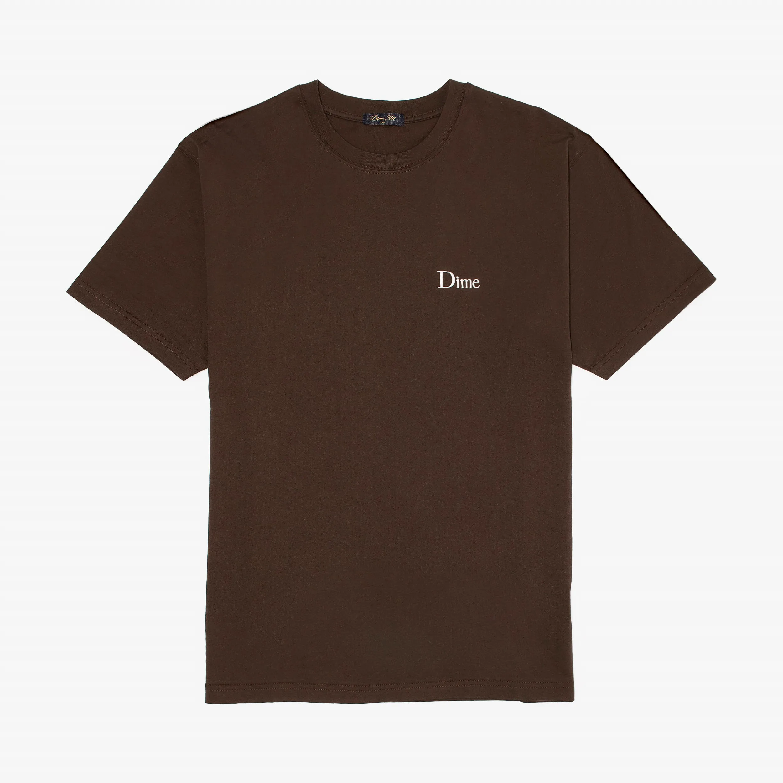 Classic Small Logo T-Shirt Boat Neck Embroidered
