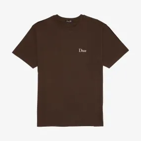 Classic Small Logo T-Shirt Boat Neck Embroidered