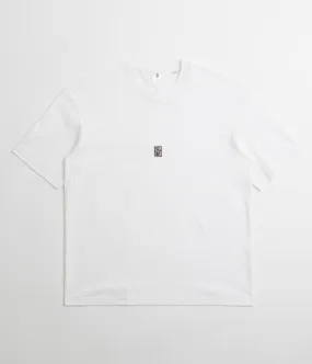 professional hospital Poetic Collective Rubber Patch T-Shirt - White