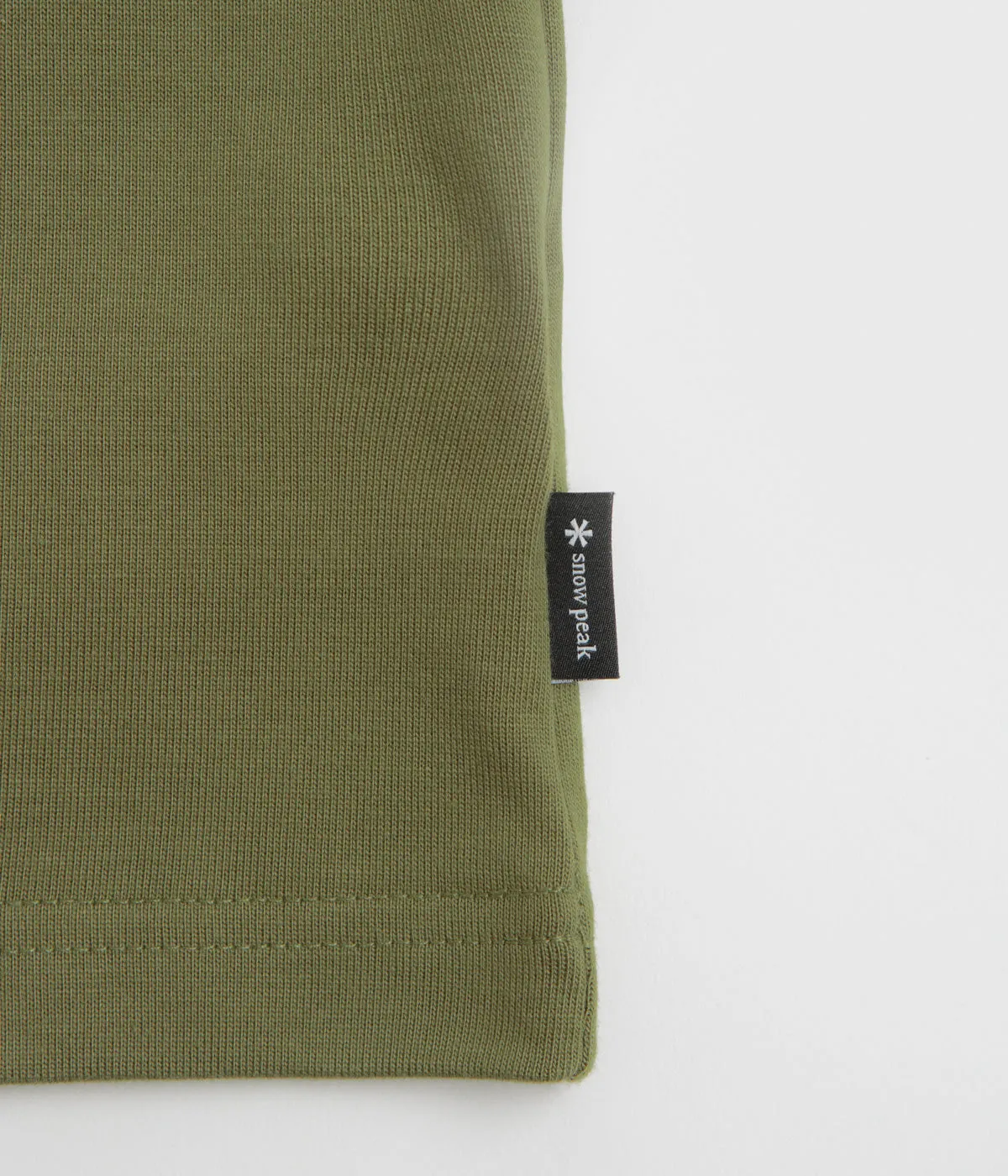 High Demand Snow Peak NSD Back Logo T-Shirt - Olive