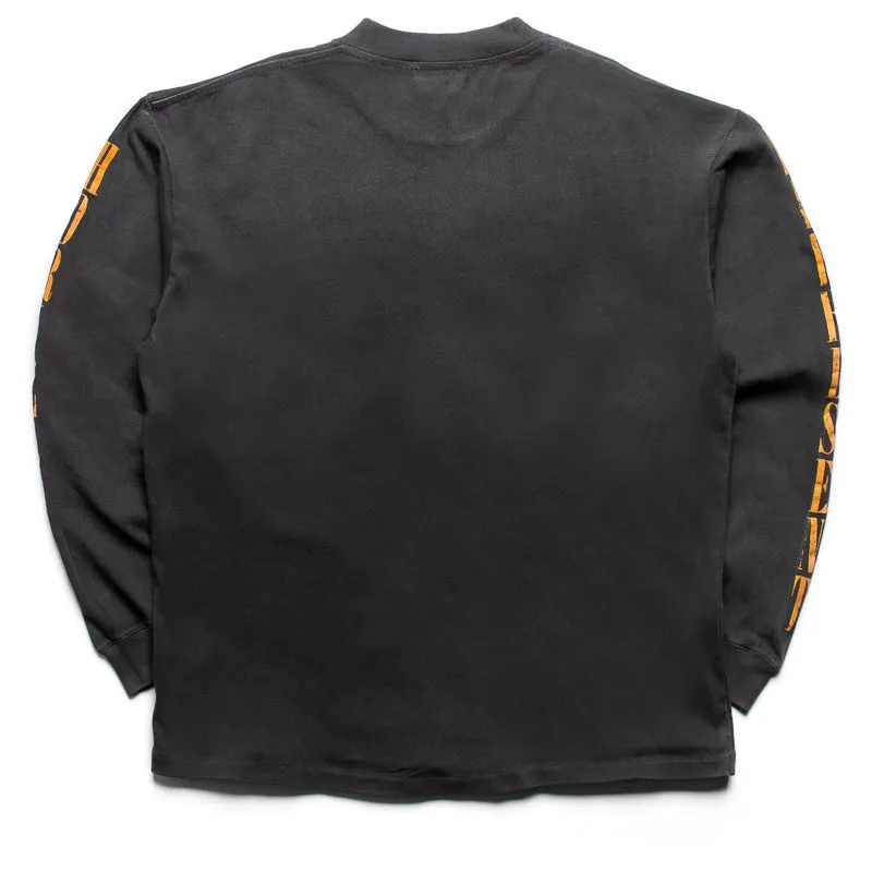 Represent Reborn L/S Tee - Aged Black lounge event brooch