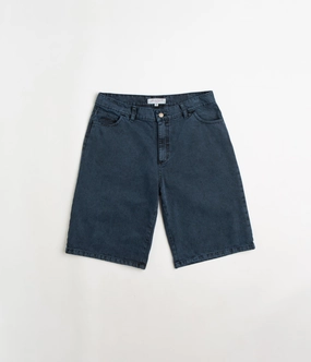 Stretchy Hemline Yardsale Phantasy Shorts - Overdyed Blue