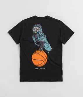Welcome Baller T-Shirt - Black Organic Cotton Odor Resistant
