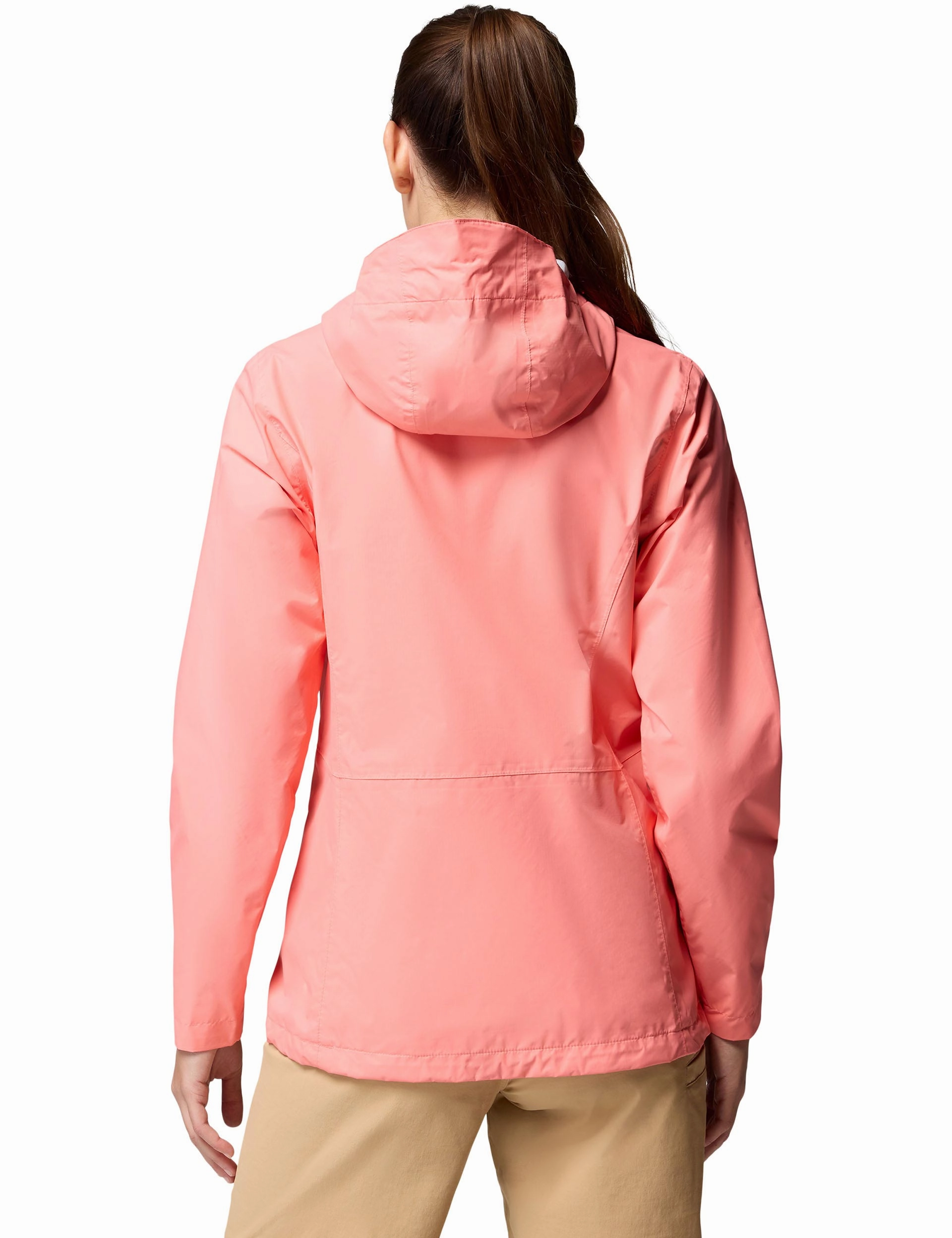 TapedSeamConstruction Taped Seam Waterproofing Pouring Adventure III Waterproof Hiking Jacket - Alpenglow