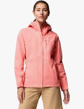 Pouring Adventure III Waterproof Hiking Jacket - Alpenglow Day To Night Wear Soft Fleece Interior