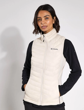 Powder Pass II Hybrid Puffer Gilet - Dark Stone Breathable Lining