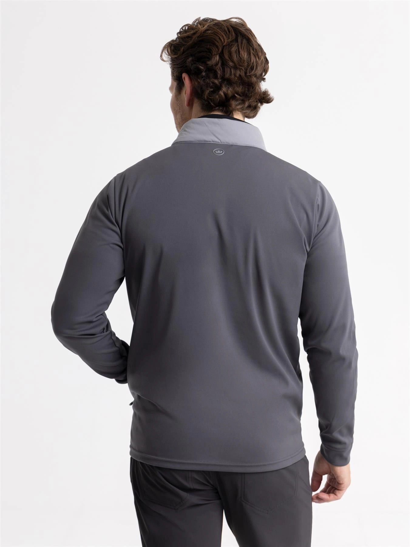 Build Weld Hybrid Half Zip Jacket Iridium/Oslo Grey