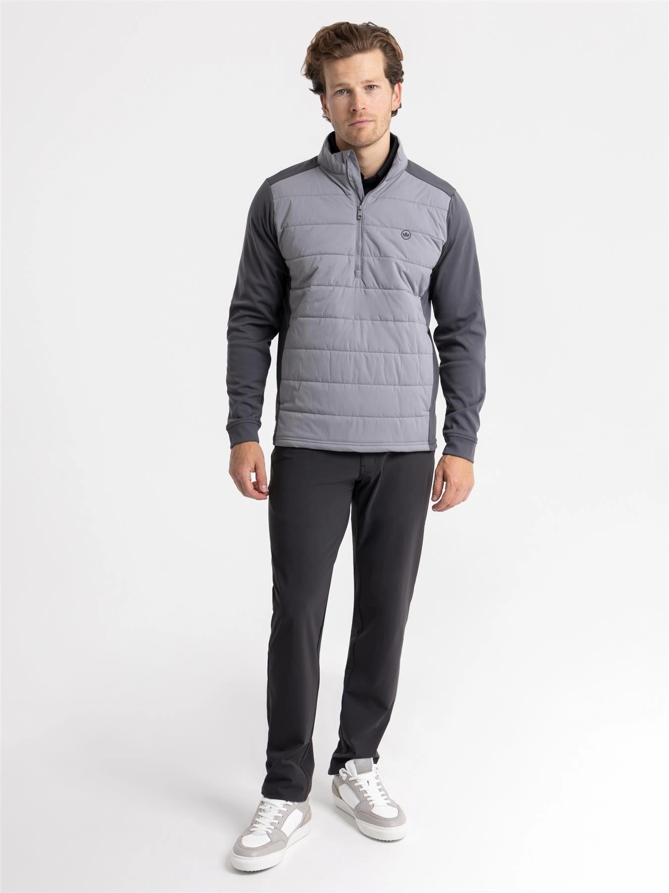 Weld Hybrid Half Zip Jacket Iridium/Oslo Grey Outdoor Function