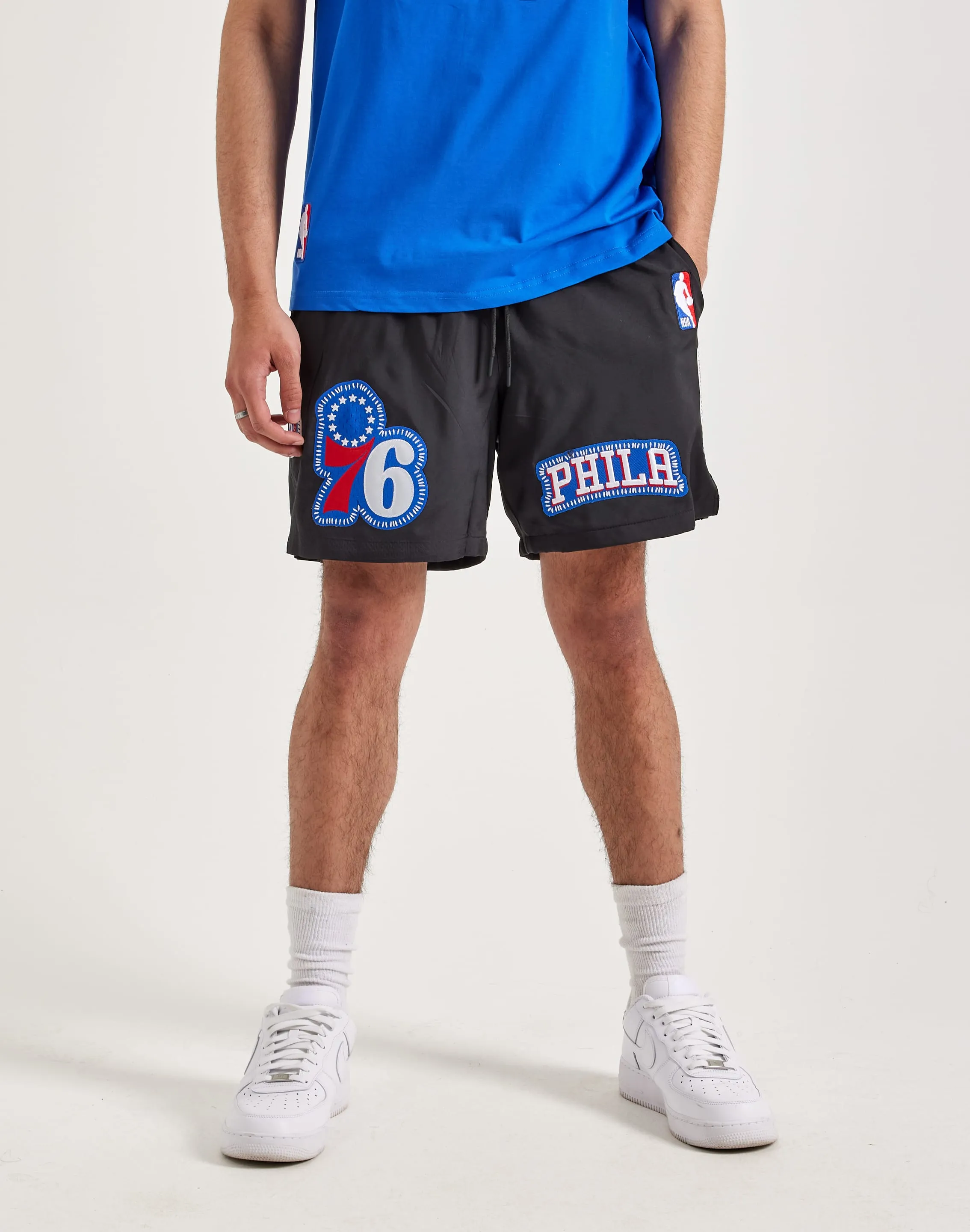 Pro Standard NBA Philadelphia 76ers Stitch Shorts ChafeResistant Seams Carnival Look