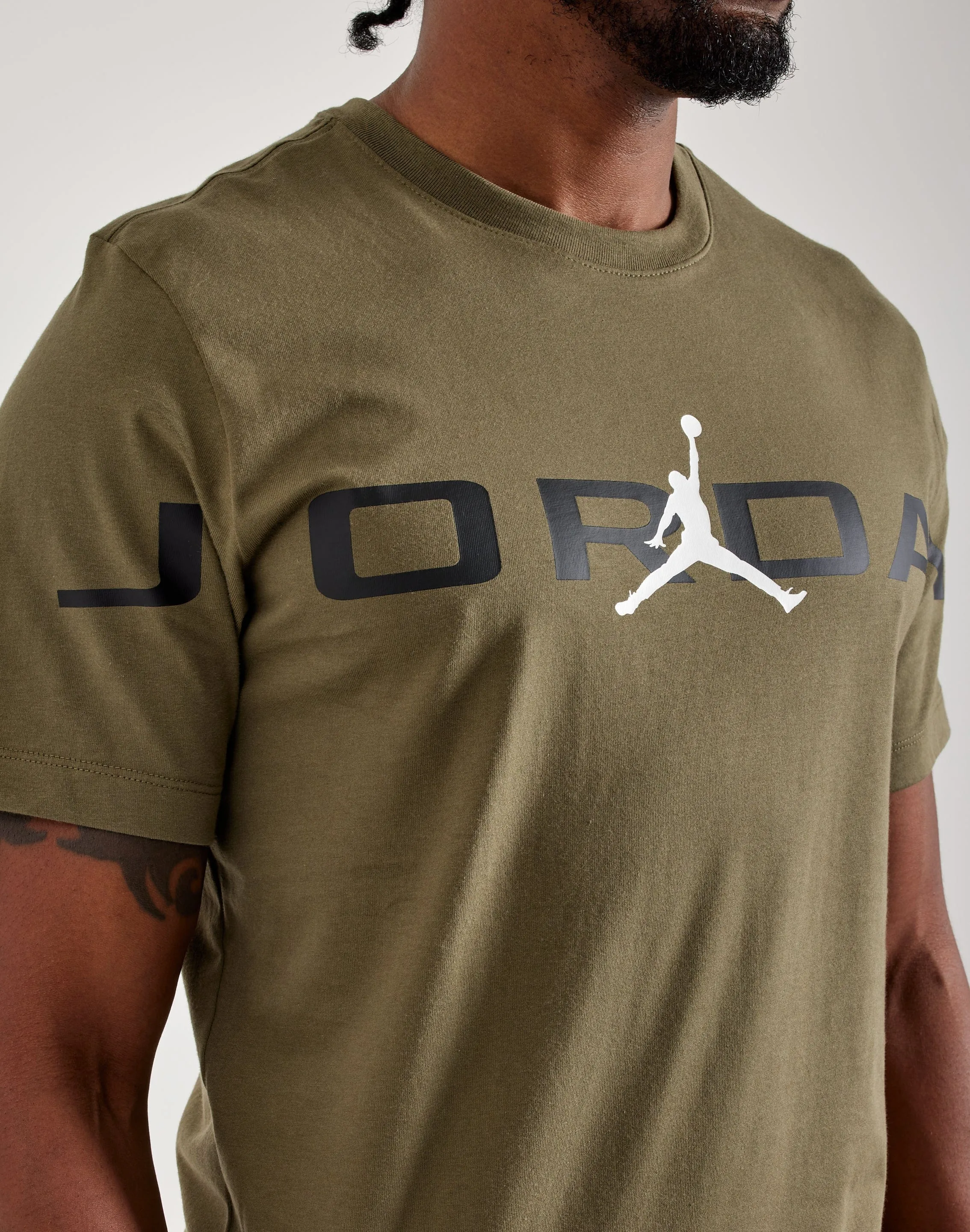 Jordan Air Stretch Tee Green Fit