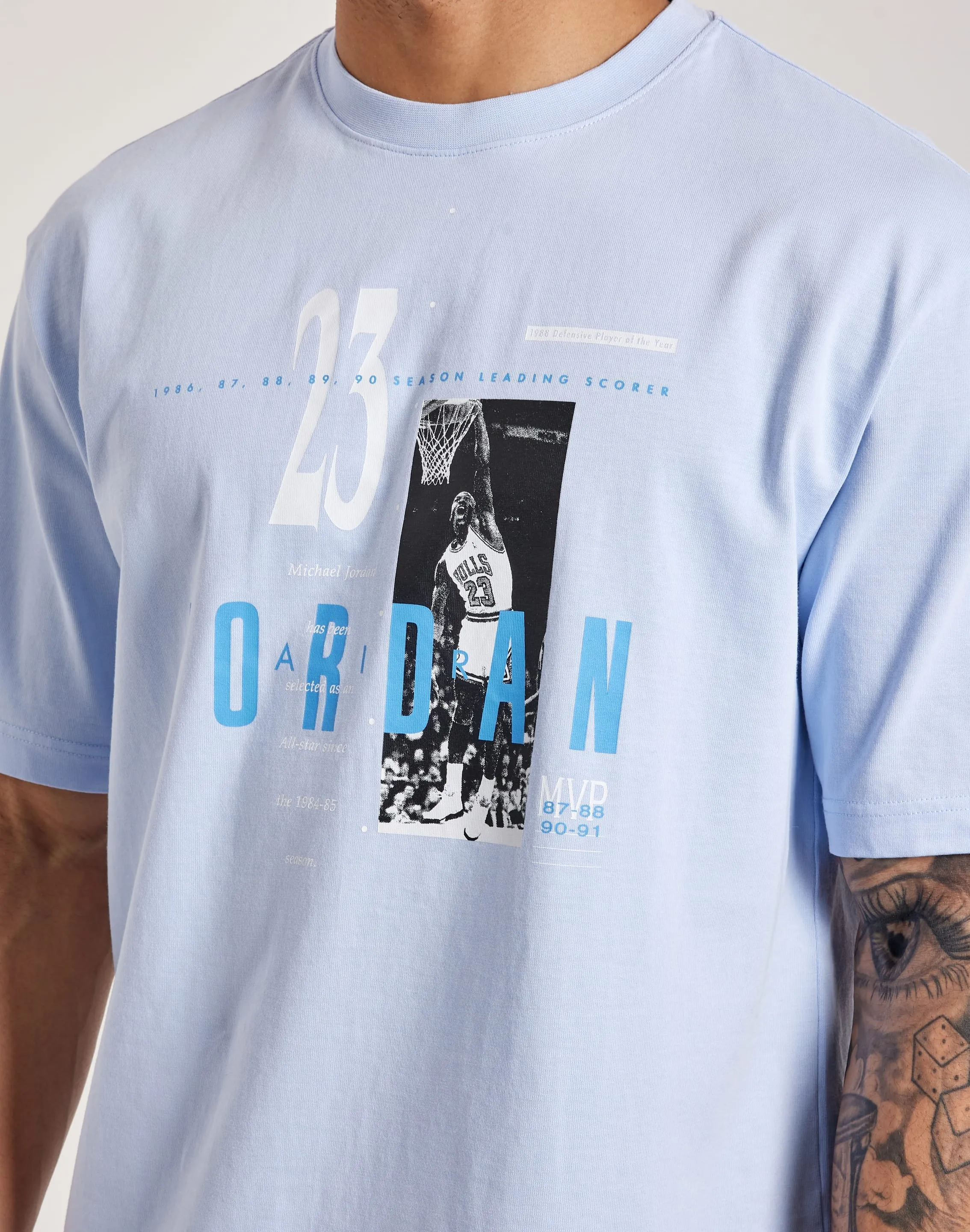 Jordan Reissue Graphic Tee Crown Fit Clear Tone