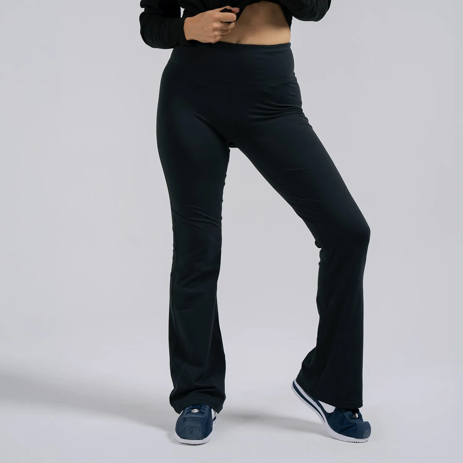 Power HW Flare Legging - Womens Baby Soft HighCollared Design