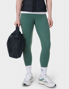 Power 7/8 Gym Leggings - Glade Green Easy Wear