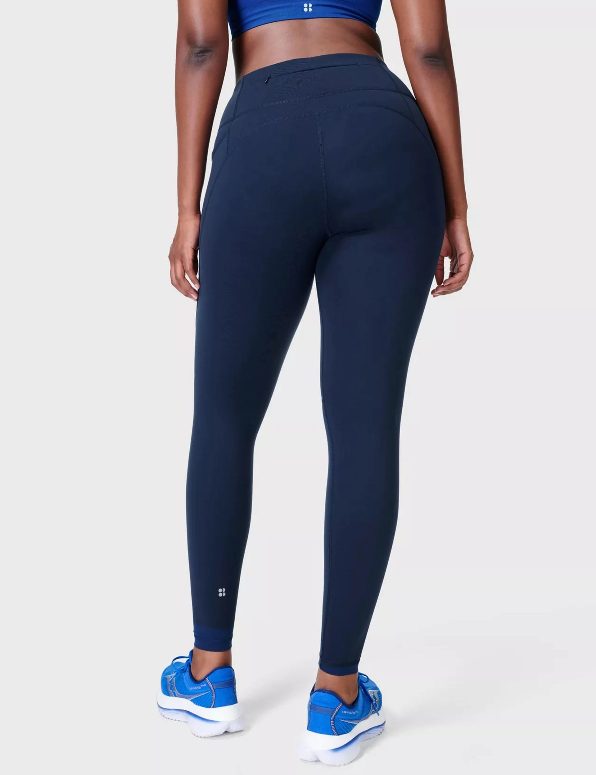 Contour Hug Power Gym Leggings - Navy Blue