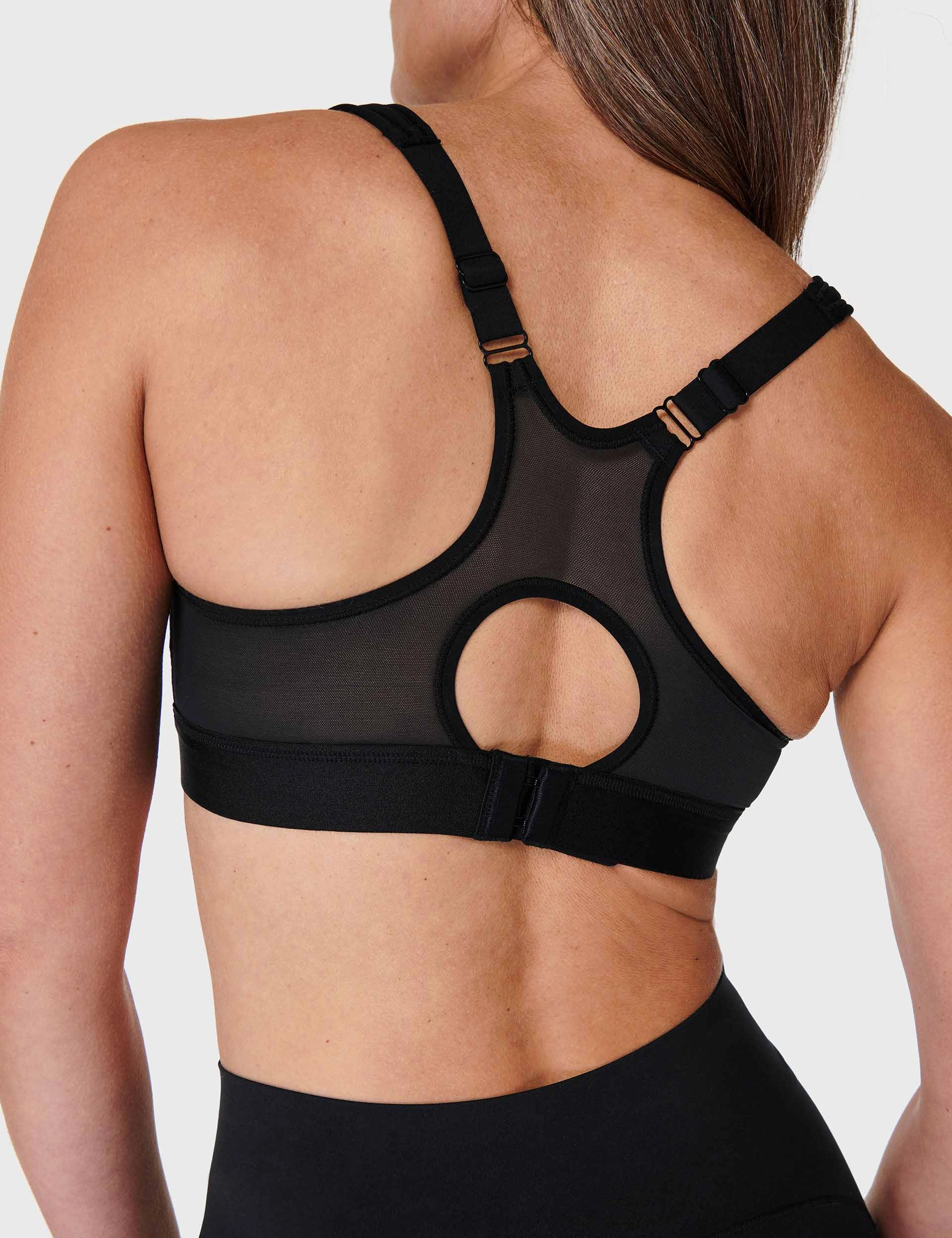 Fitness Apparel Power Pro Running Bra - Black