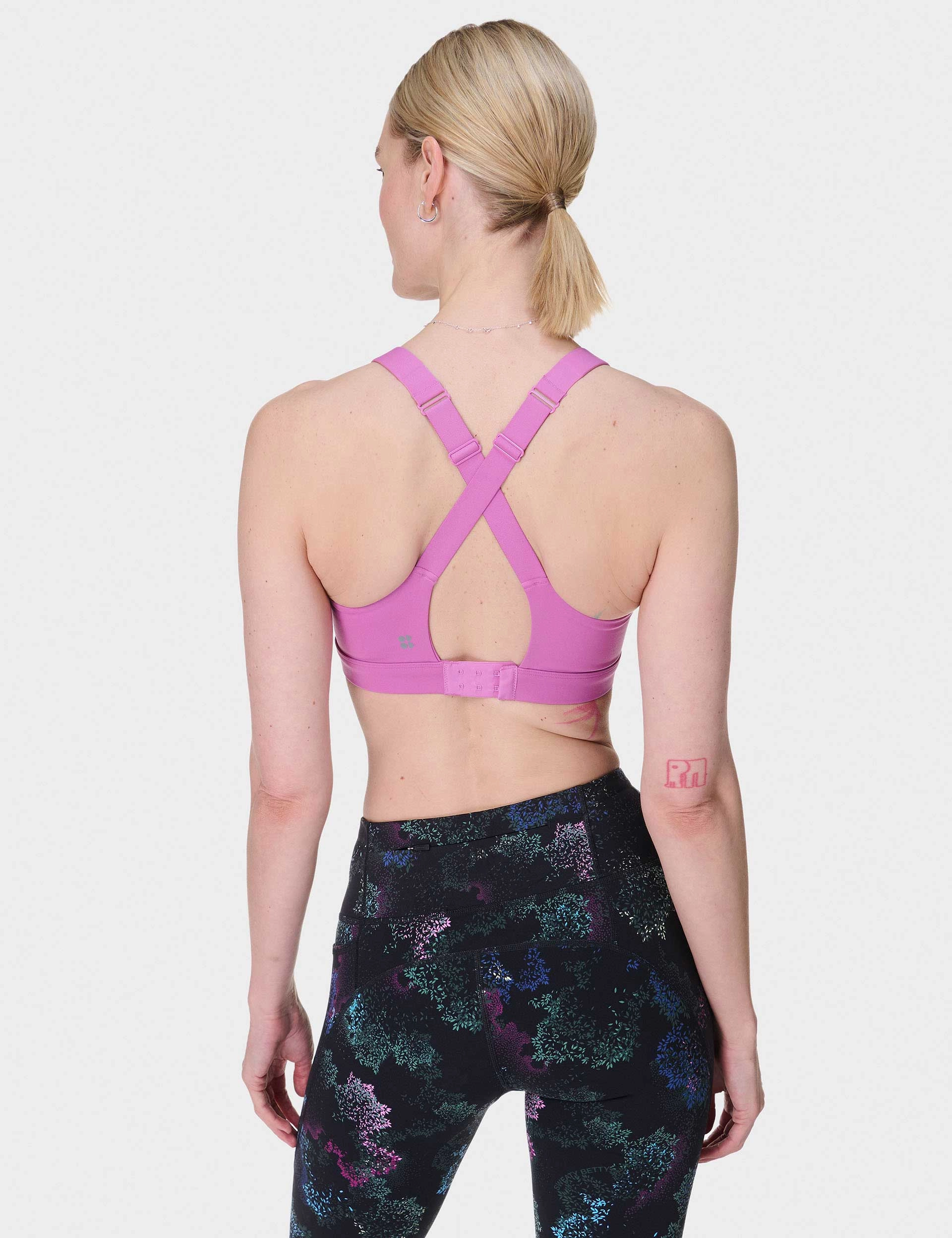 Power Pulse Bra - Allium Pink Soft Material cyclists