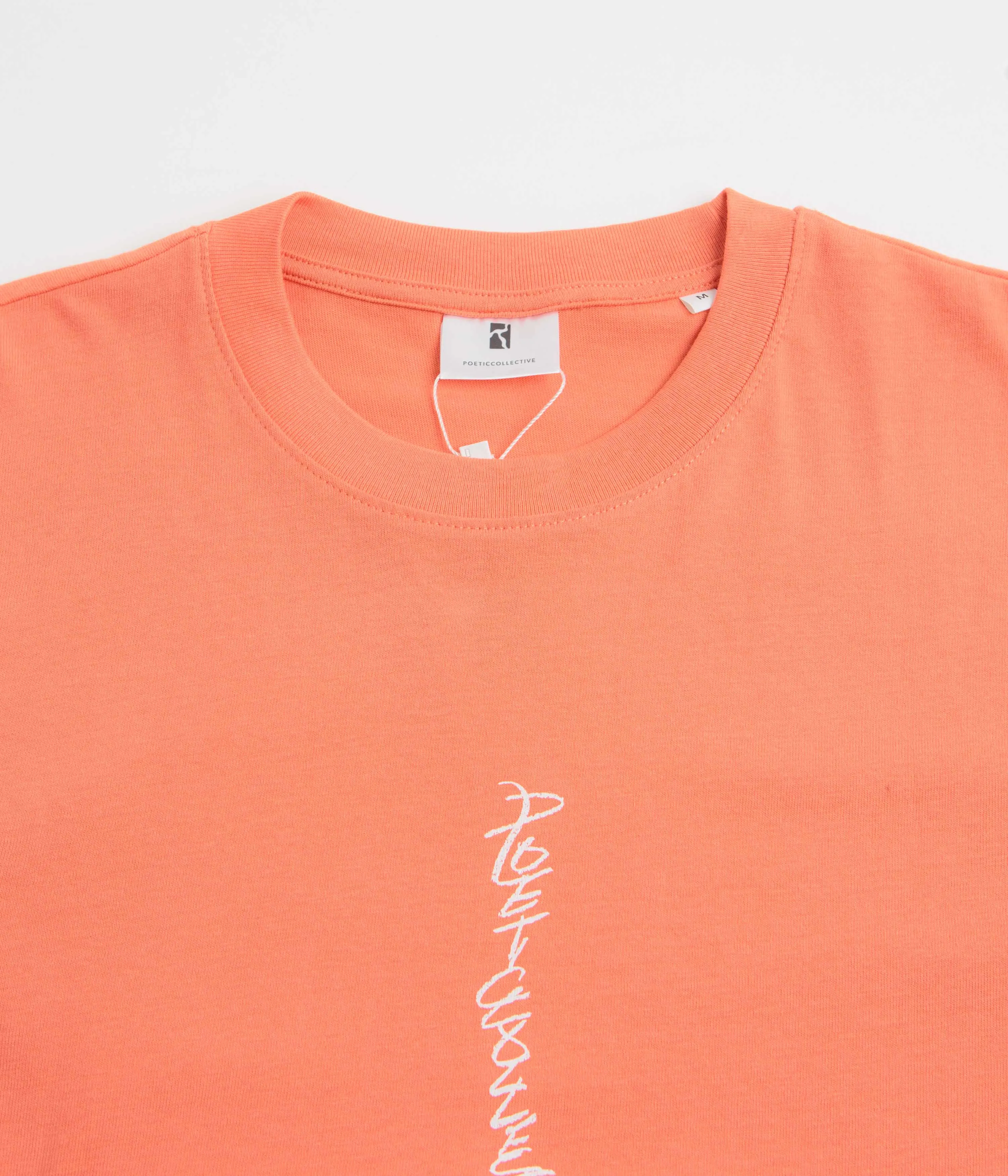 pool event Soft Texture Poetic Collective Tribal T-Shirt - Orange