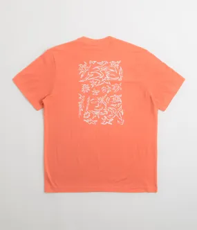 Poetic Collective Tribal T-Shirt - Orange Mountainous region