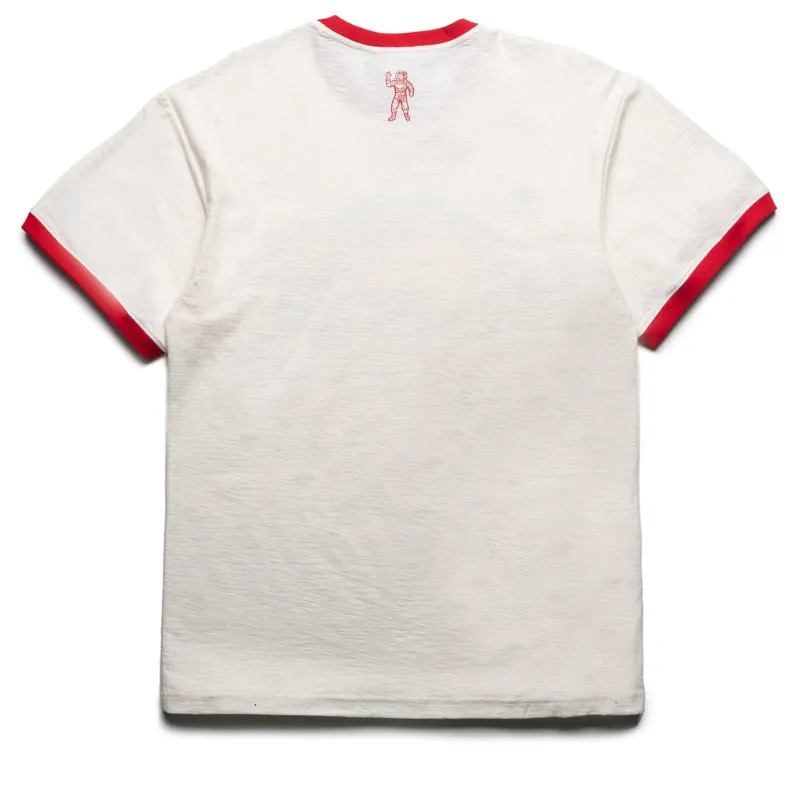 Billionaire Boys Club Record Knit Tee - Gardenia skinny pants silhouette Pullover