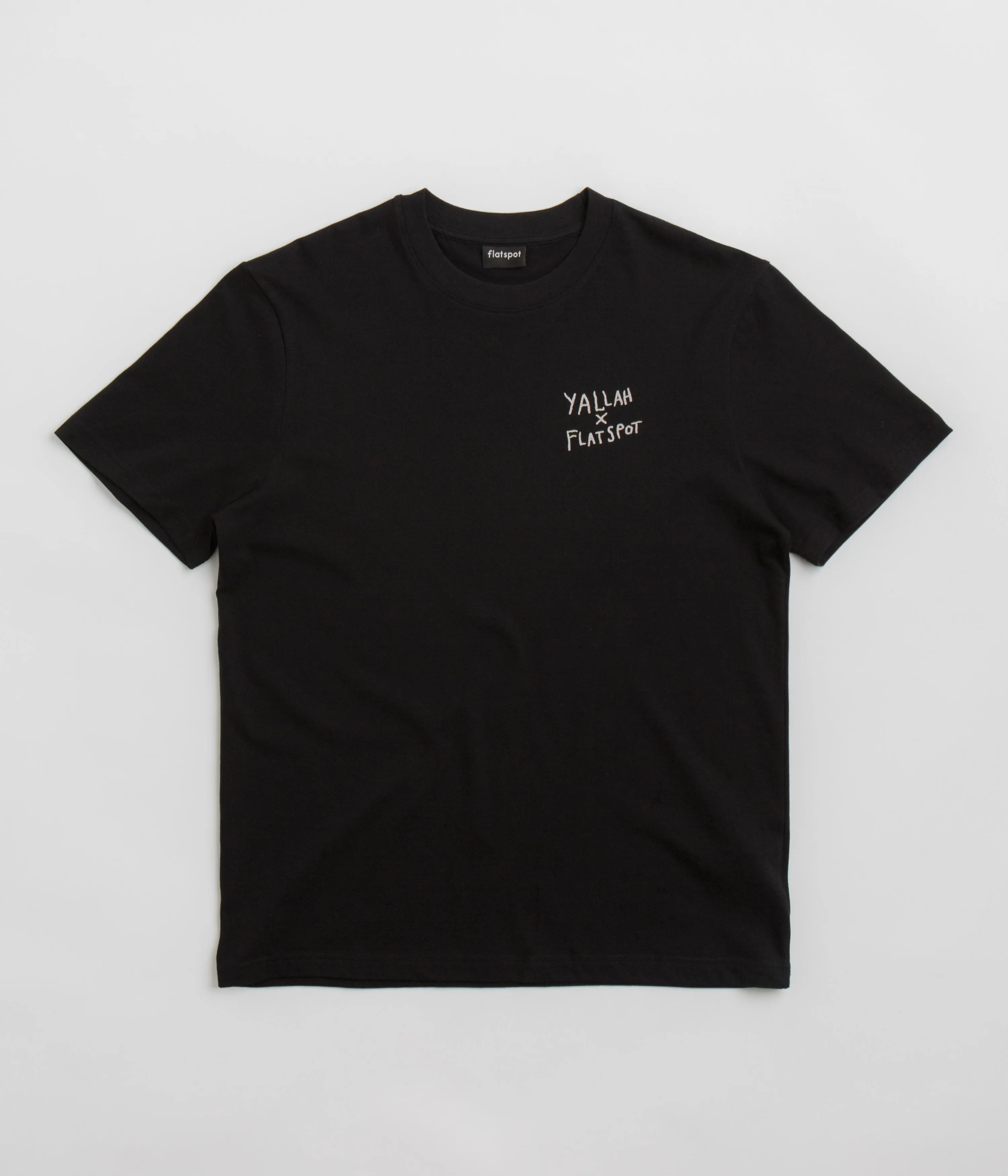 sequin flatspot x Yallah T-Shirt - Black