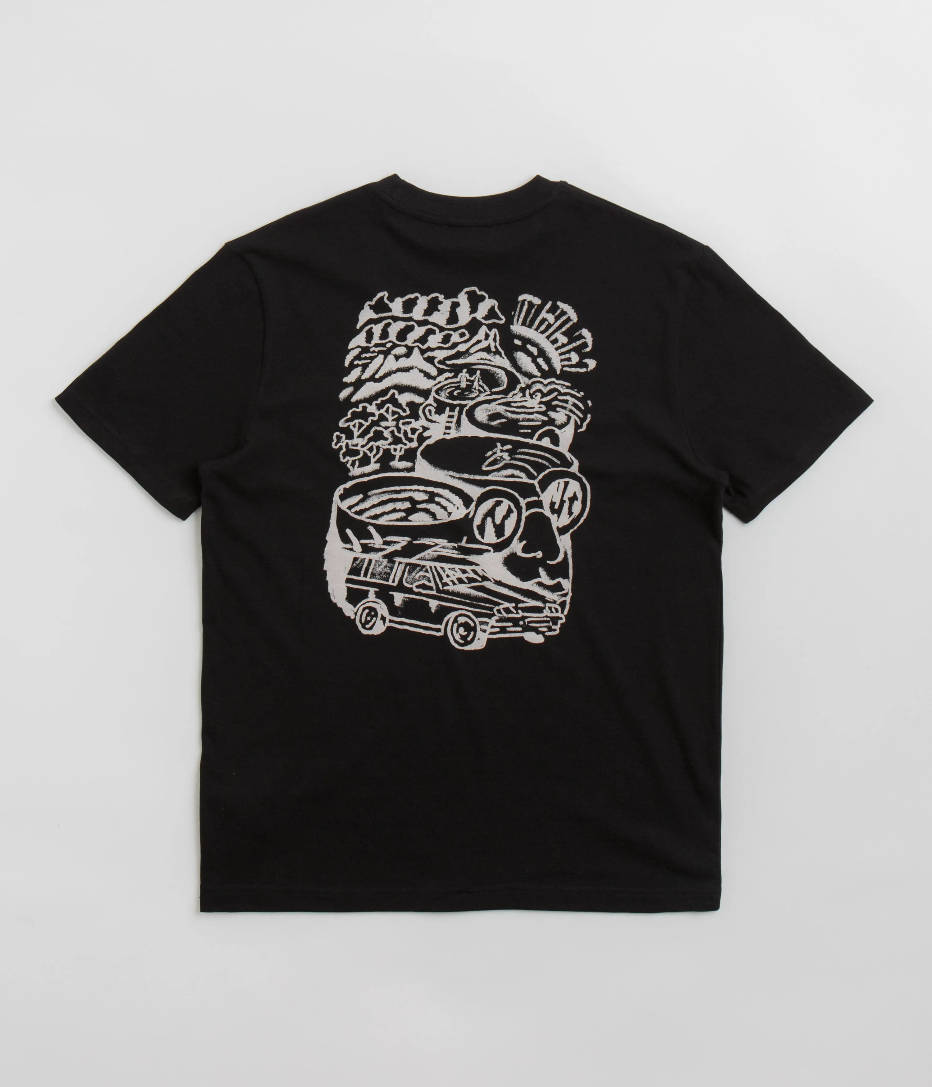 semi-formal event flatspot x Yallah T-Shirt - Black