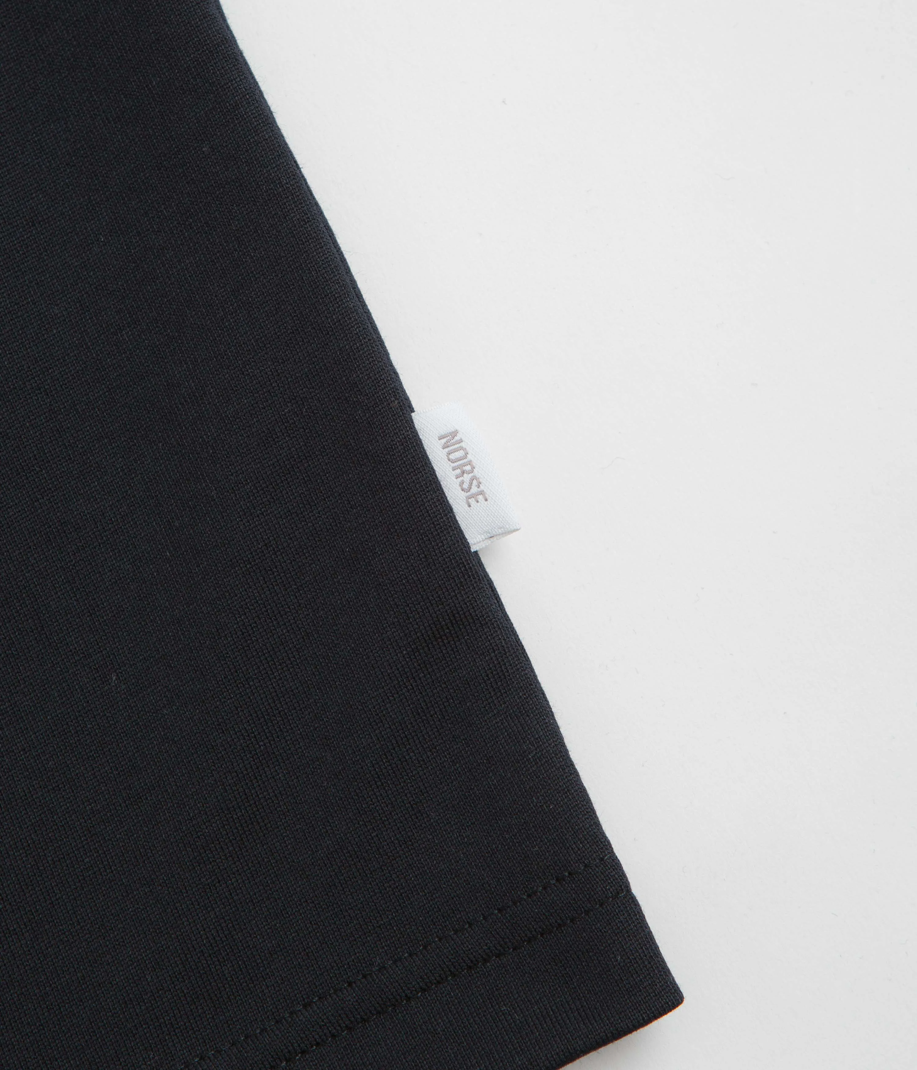 Soft Collar Lining Norse Projects Standard T-Shirt - Dark Navy
