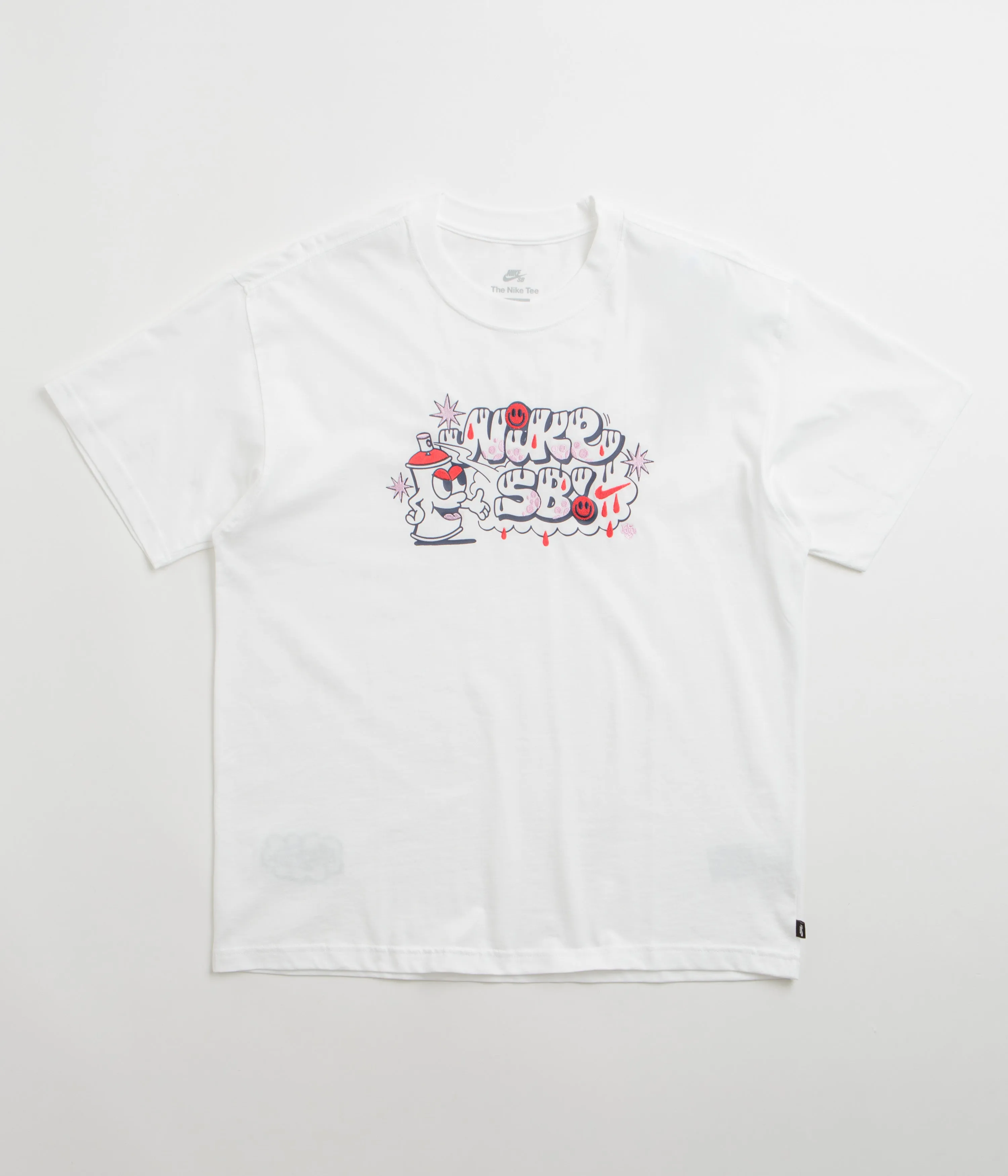 diving event hockey venue Nike SB Spray Can T-Shirt - White
