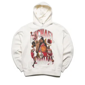 Jordan Flight Fleece Graphic Pullover Hoodie - Sail Cozy Motion Heat Reflective Coating