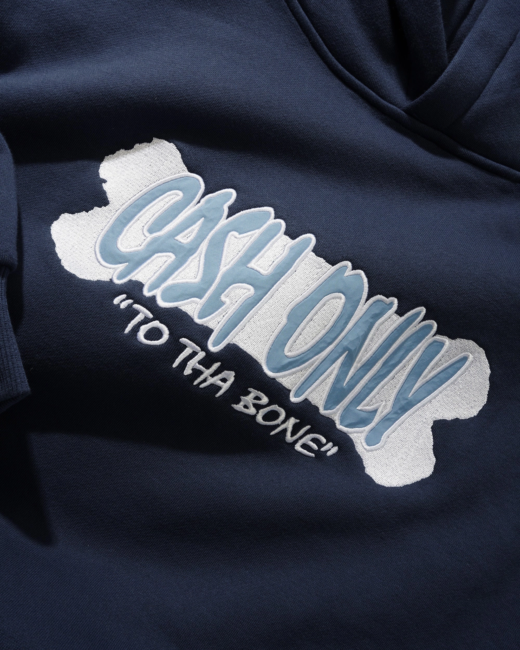 Cash Only To Tha Bone Pullover Hood young people