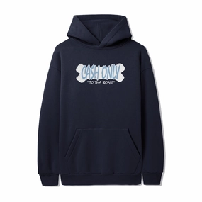Cash Only To Tha Bone Pullover Hood Smart Casual